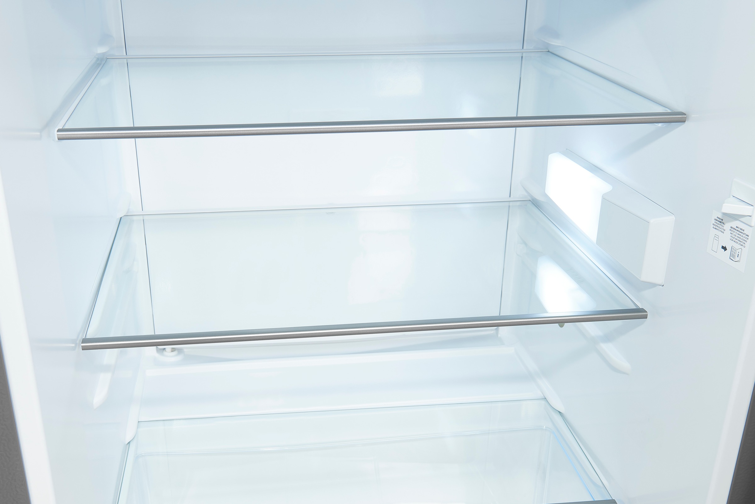 exquisit Vollraumkühlschrank »KS16-V-HE-011D inoxlook«