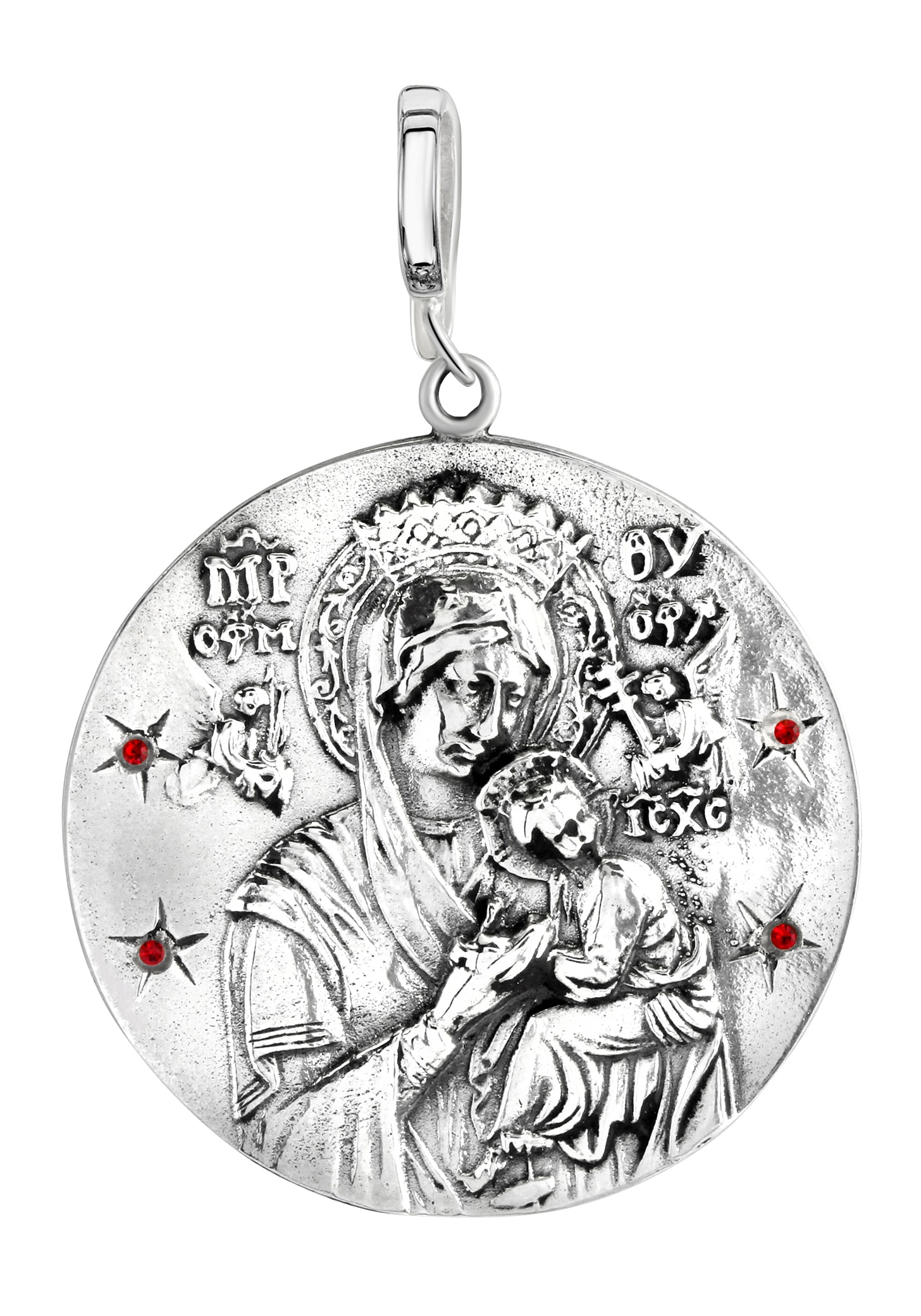 Firetti Kettenanhänger »Schmuck Geschenk Silber 925 Halsschmuck Anhänger  Madonna«, zu Hoodie, Kleid, Shirt, Jeans, Sneaker! Anlass Geburtstag  Weihnachten bei OTTO