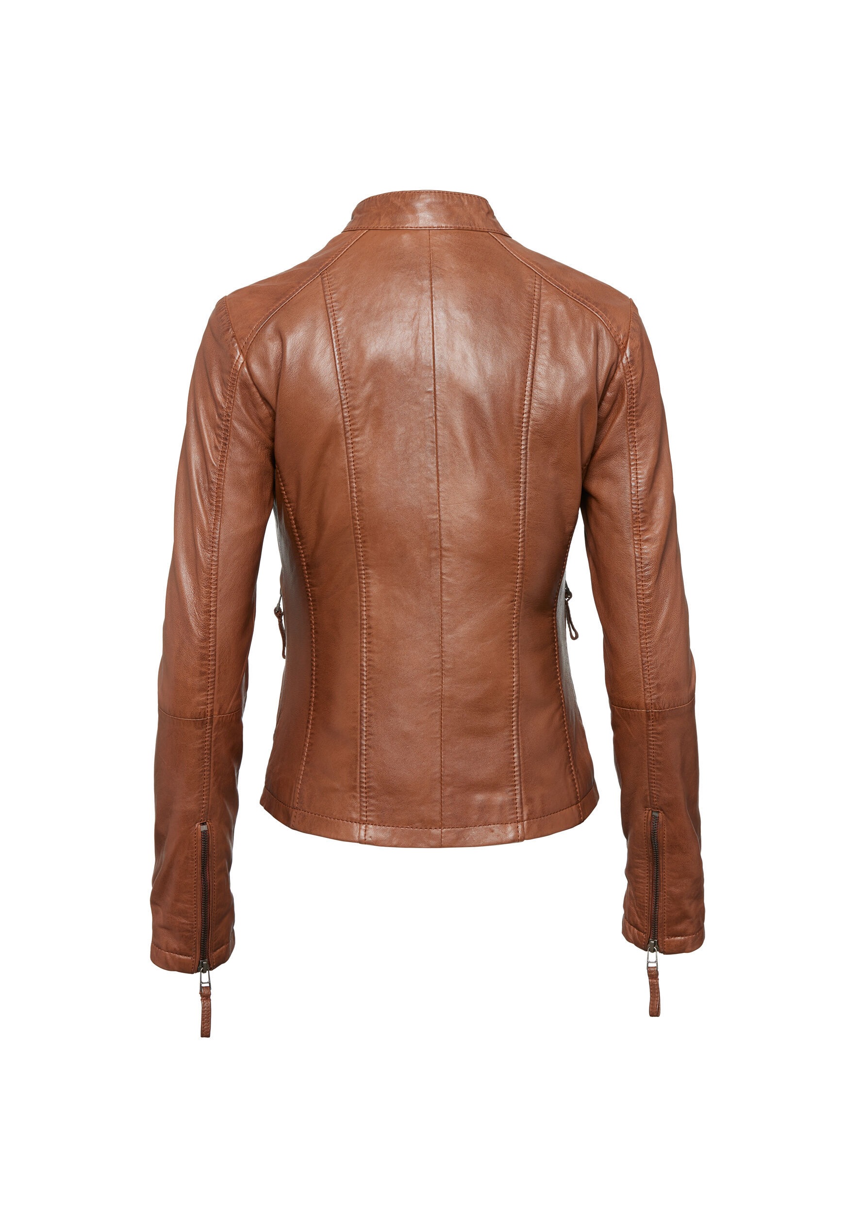 7eleven Lederjacke »SEPenelope« ohne Kapuze mit Stehkragen