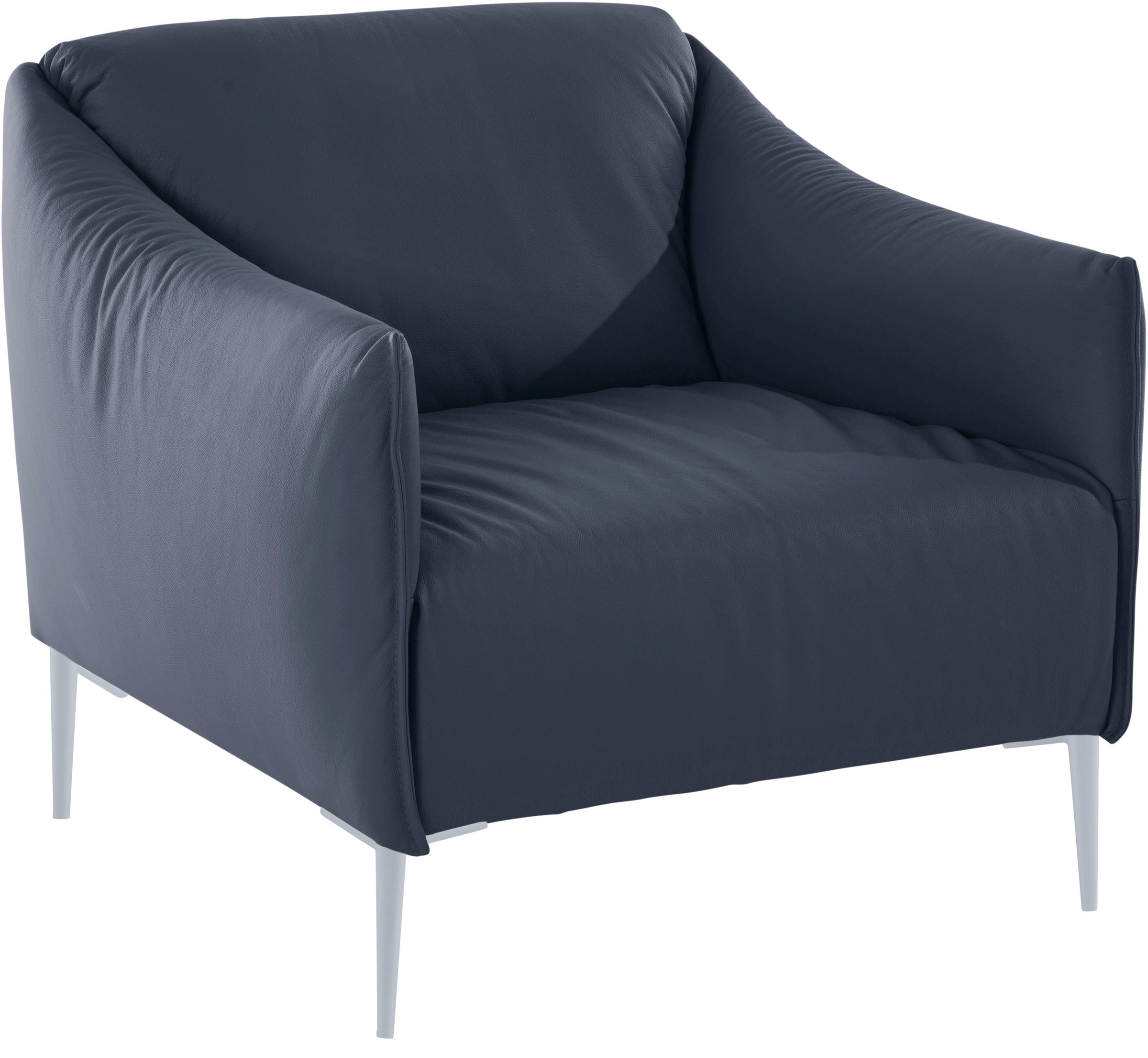 W.SCHILLIG Cocktailsessel »sally«, mit Metallfüßen in Silber matt