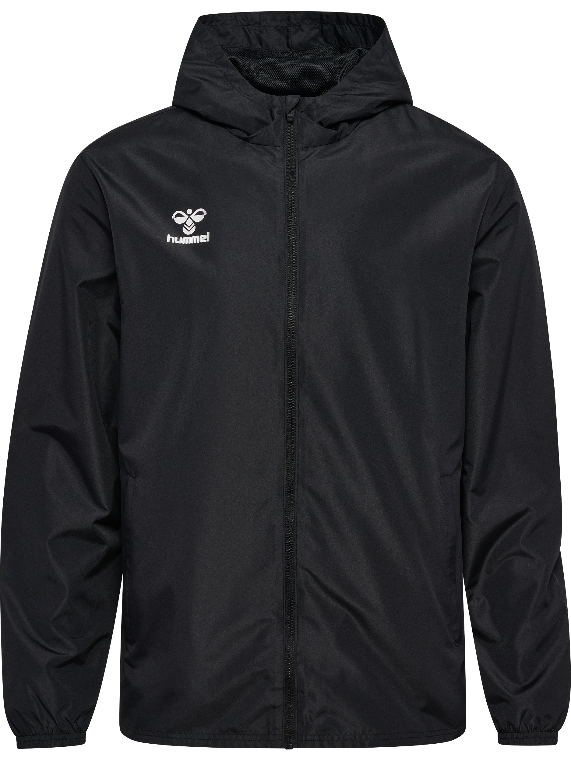 hummel Allwetterjacke »hmlESSENTIAL AW JACKET« mit Kapuze mit Reißverschlusstaschen, atmungsaktiv, wasser- und windabweisend