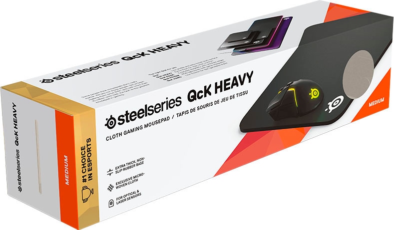 SteelSeries Mauspad »QcK heavy Mousepad«, (1 St.)