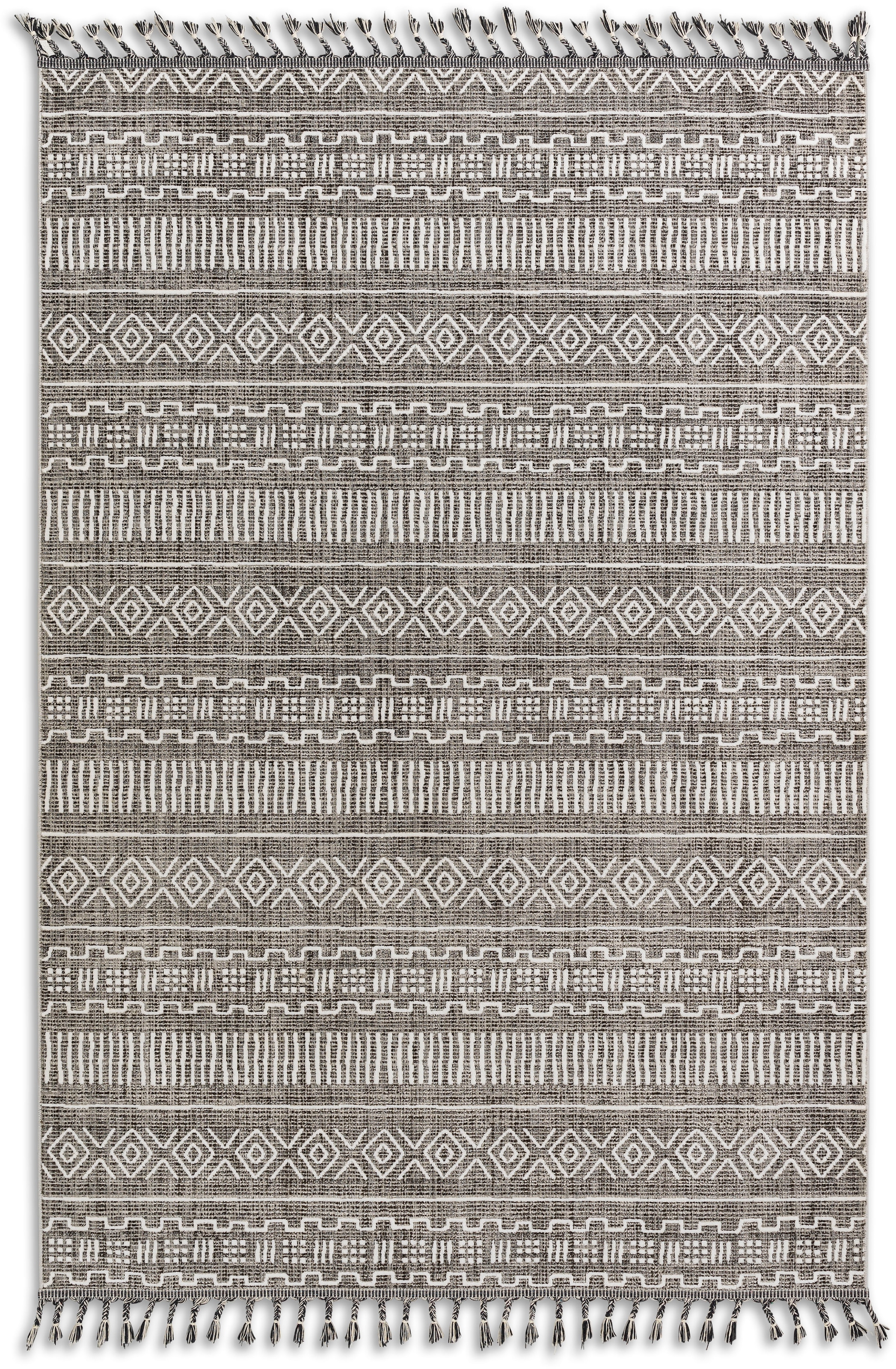 ASTRA Teppich »Ravenna 6634 224«, rechteckig, eleganter Kurzflorteppich mit  Fransen bestellen bei OTTO