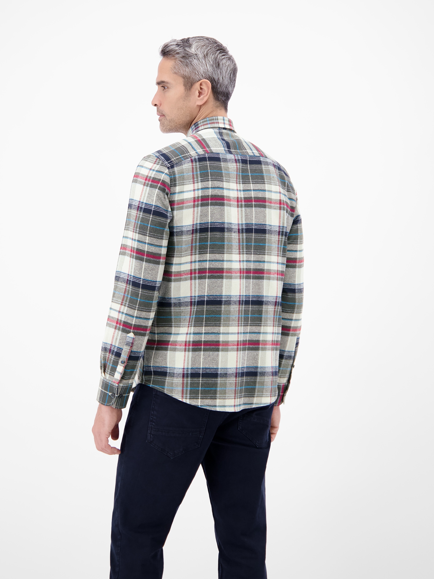 LERROS Karohemd »Karo Flannelhemd - weich und stylisch«