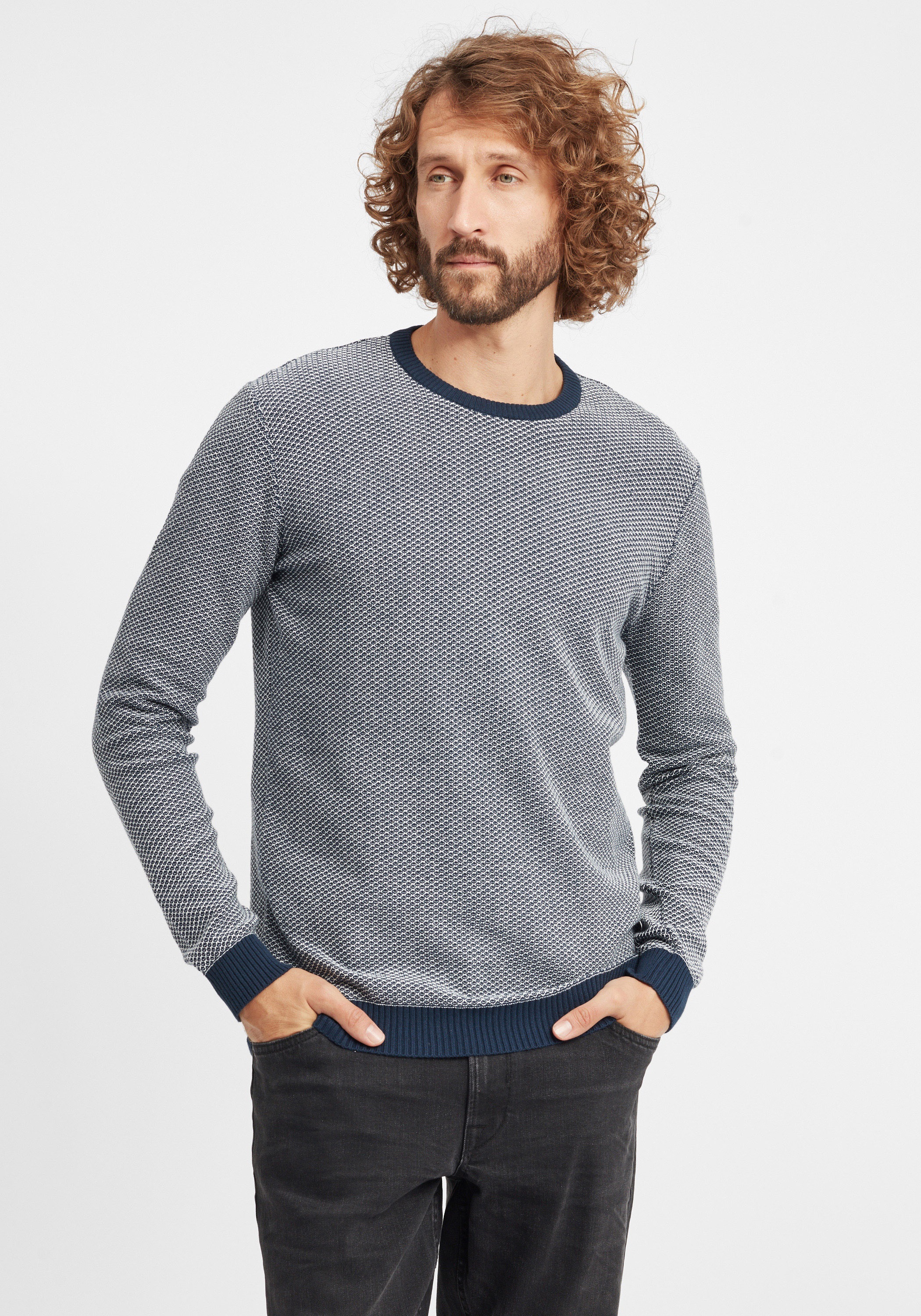 !Solid Strickfleece-Pullover »Strickpullover SDDumon«