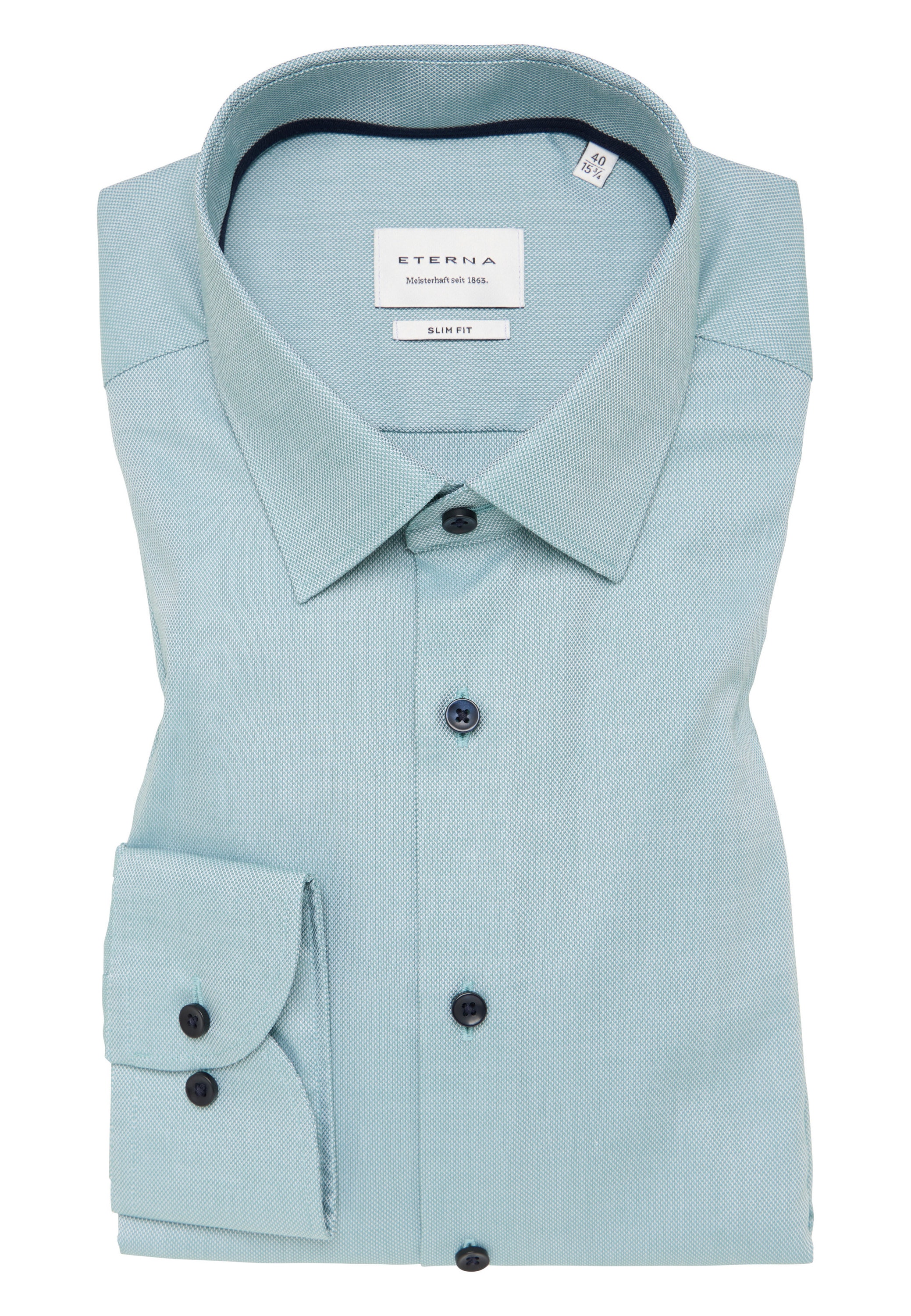 Eterna Langarmhemd »SLIM FIT« NON IRON (bügelfrei)