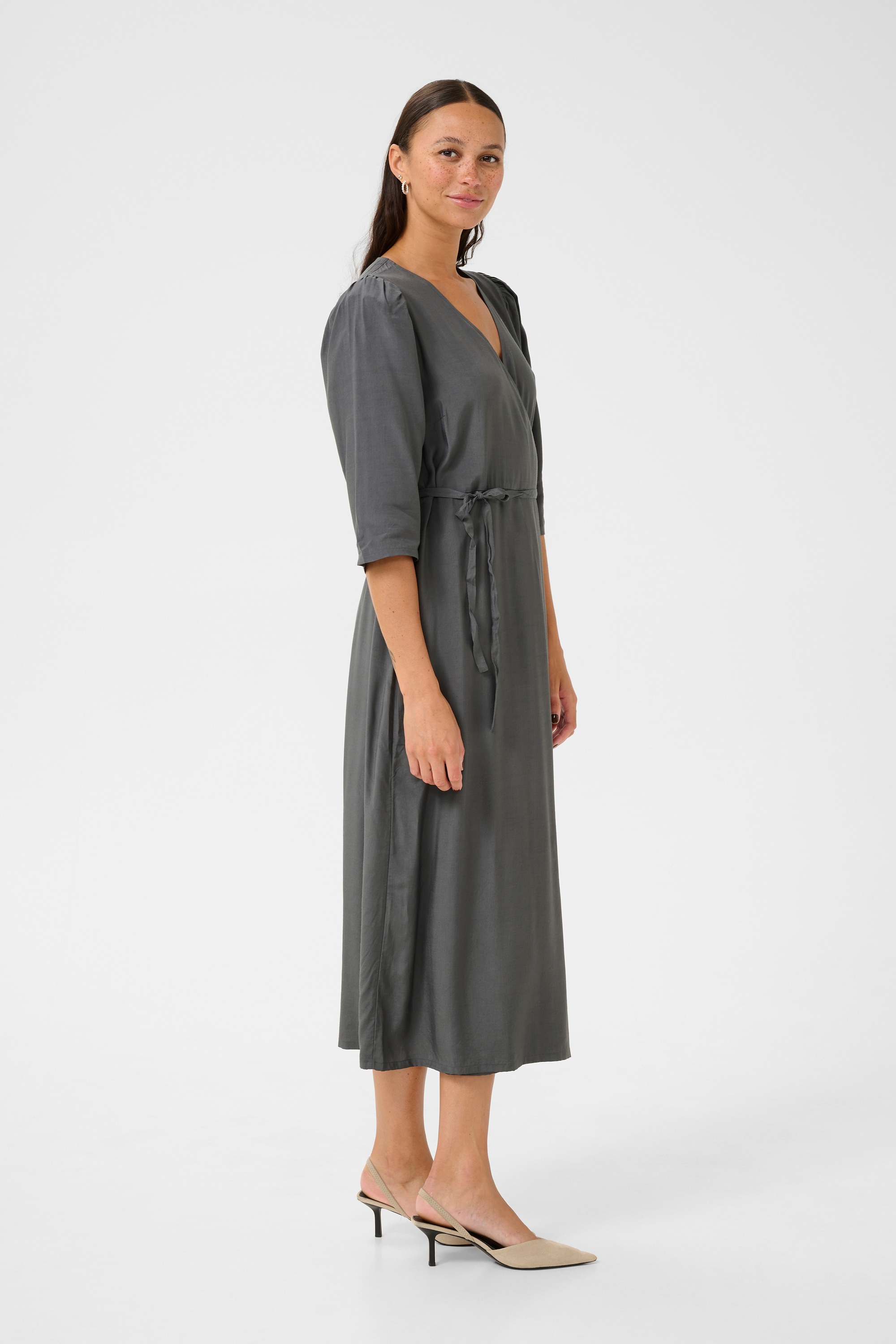 KAFFE Midikleid »Kleid KAmira«