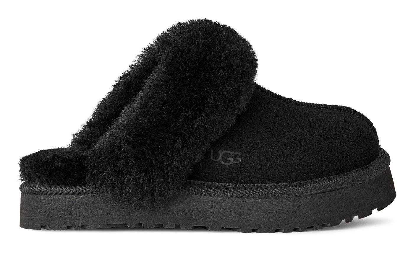 UGG Clog »DISQUETTE«  Pantoffel, Homeslipper mit weichem Fußbett