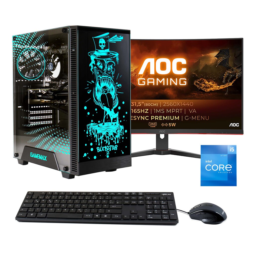 Hyrican Gaming-PC-Komplettsystem »Rockstar SET02320«