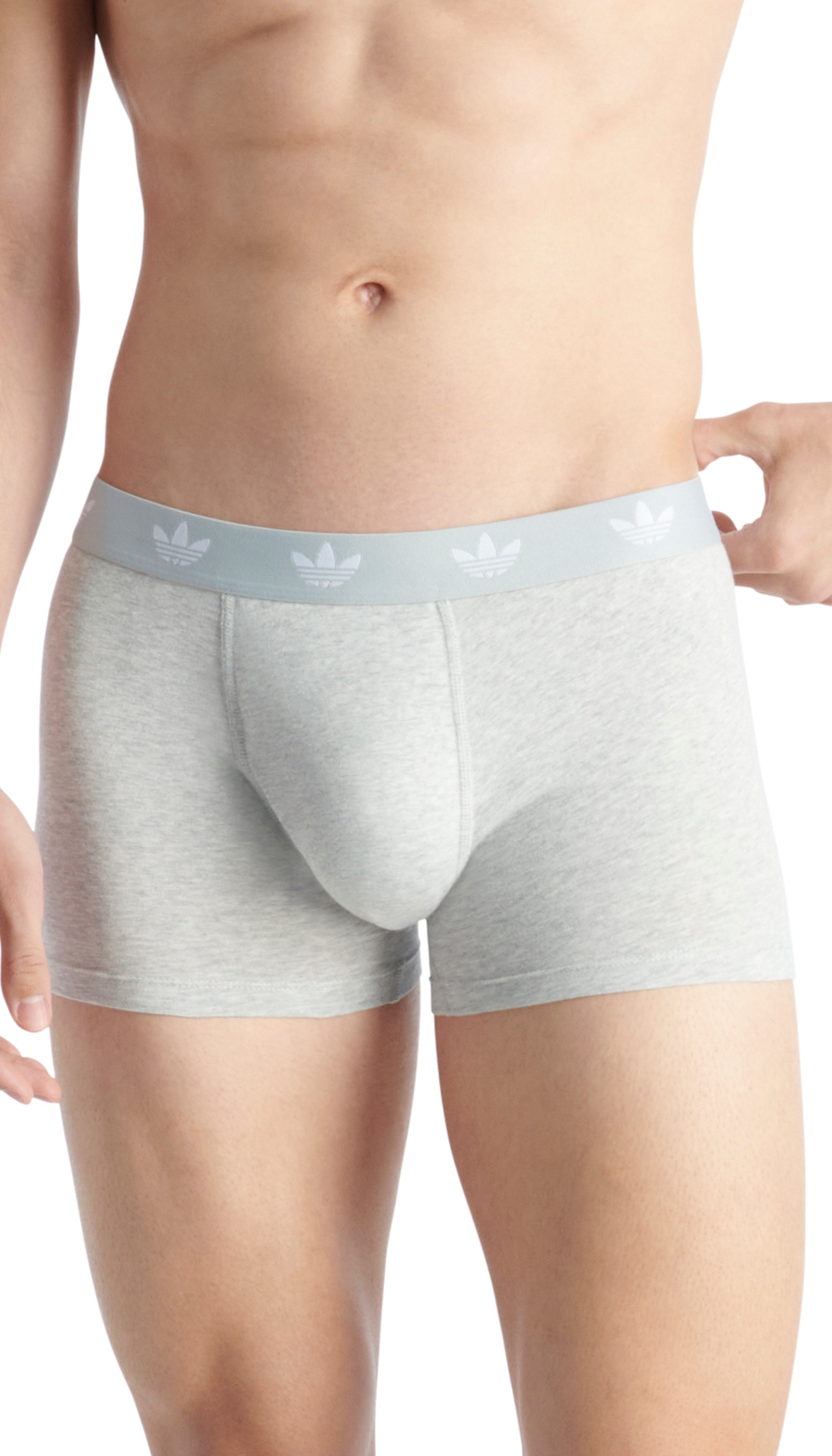 adidas Originals Trunk »Comfort Flex Cotton«, (2er Pack), mit elastischem Logobund für Komfort