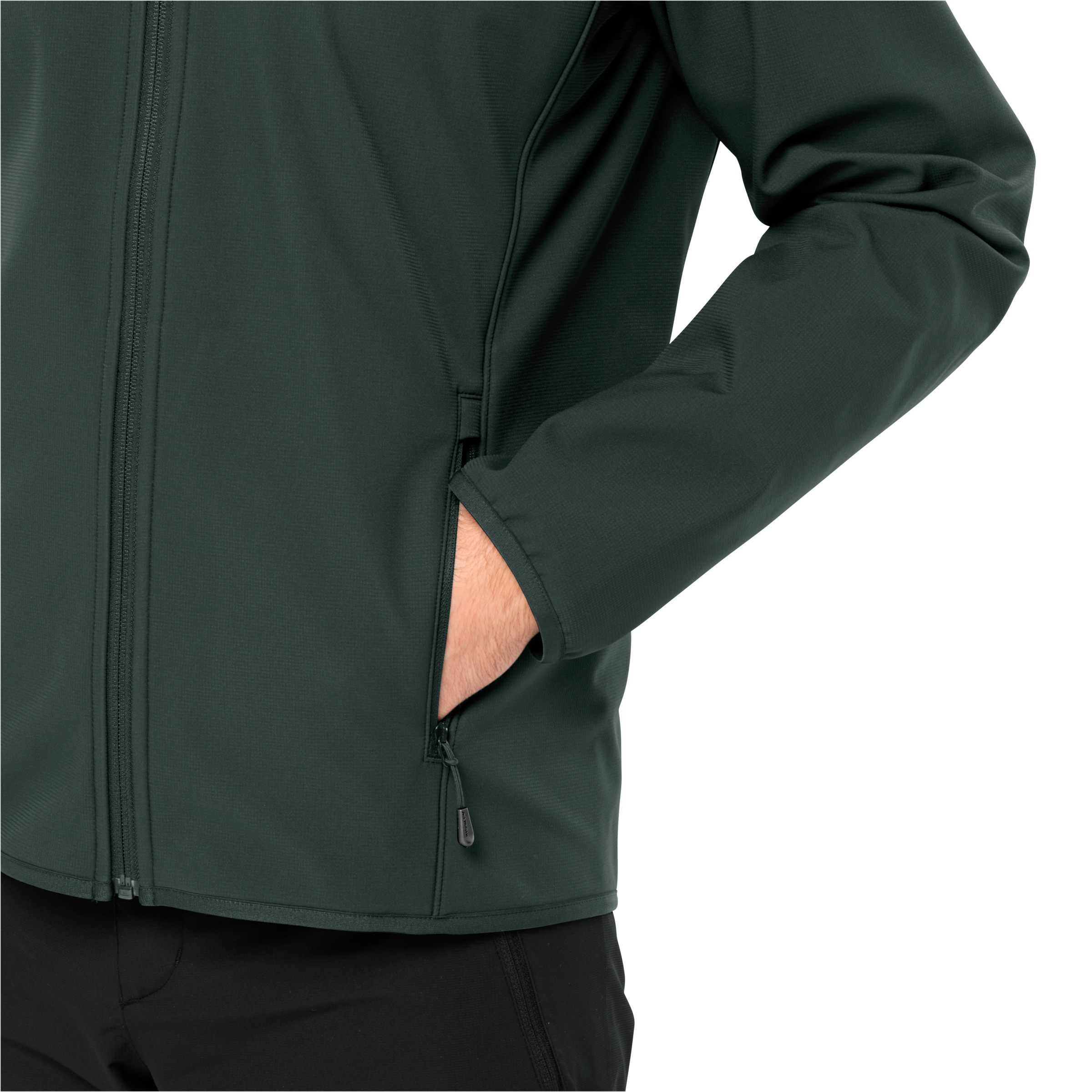 Jack Wolfskin Softshelljacke »BORNBERG HOODY«, mit Kapuze, winddicht, wasserabweisend