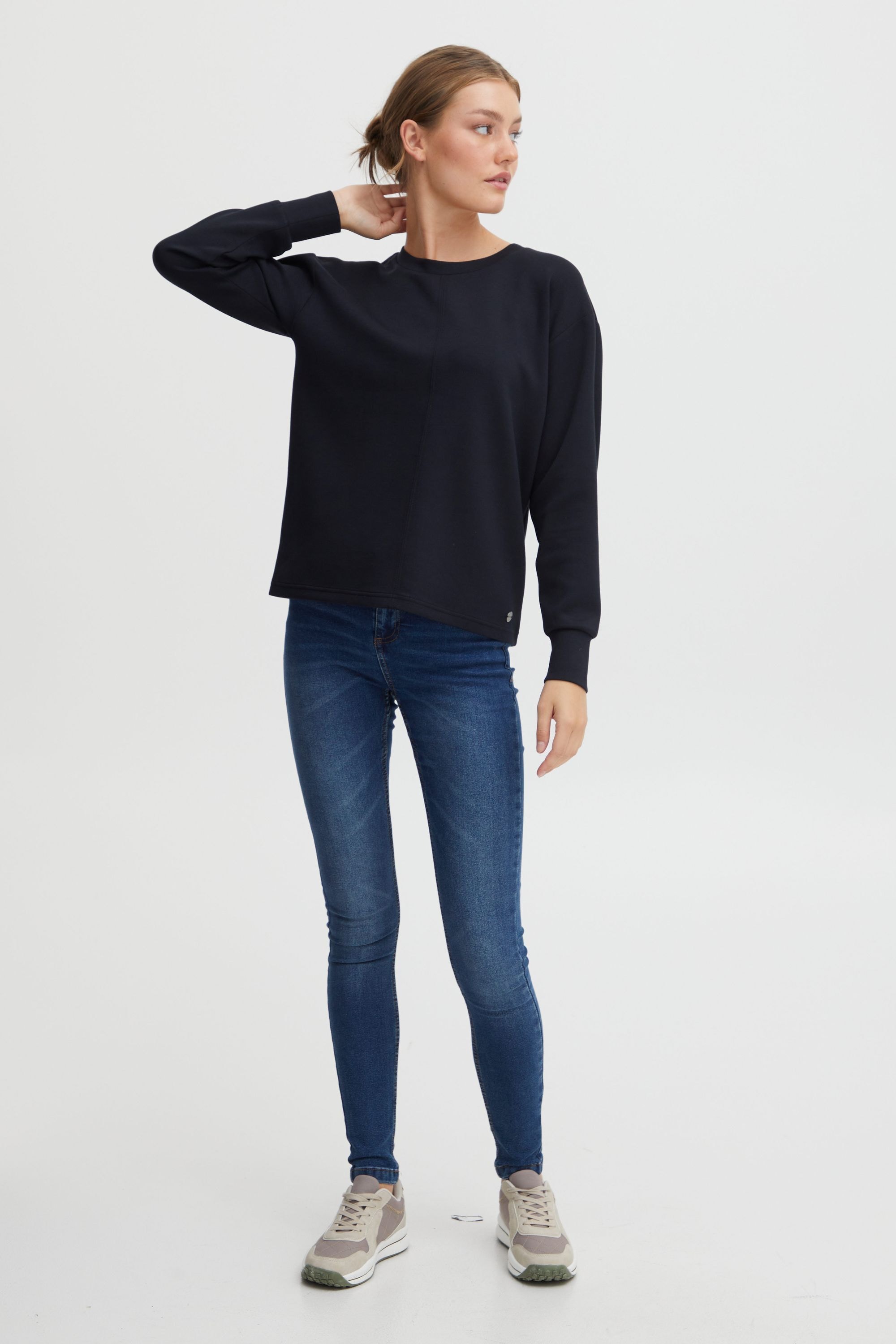 OXMO Rundhalspullover »Sweatshirt OXPea«
