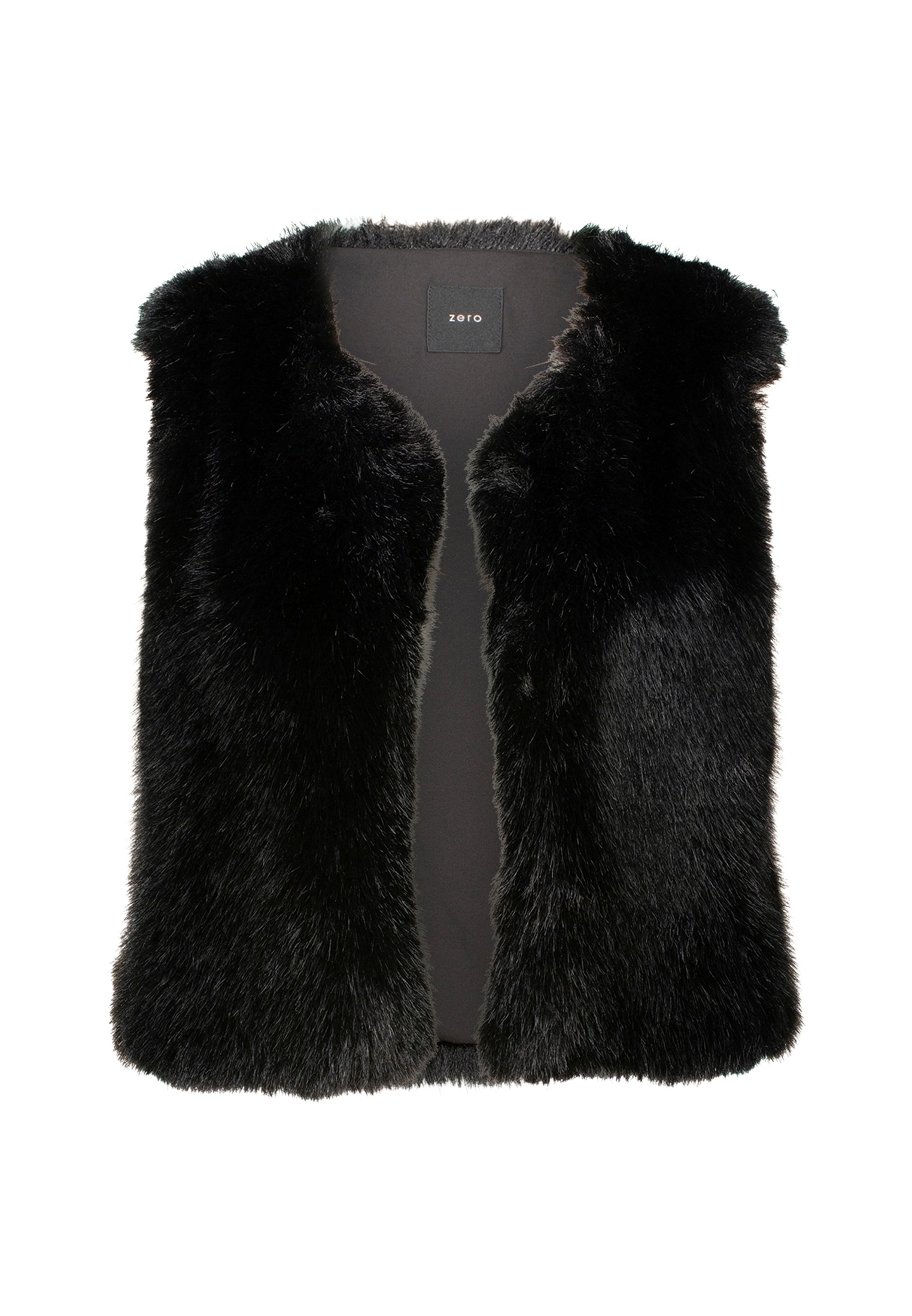 Zero Jackenblazer »Weste in Felloptik«