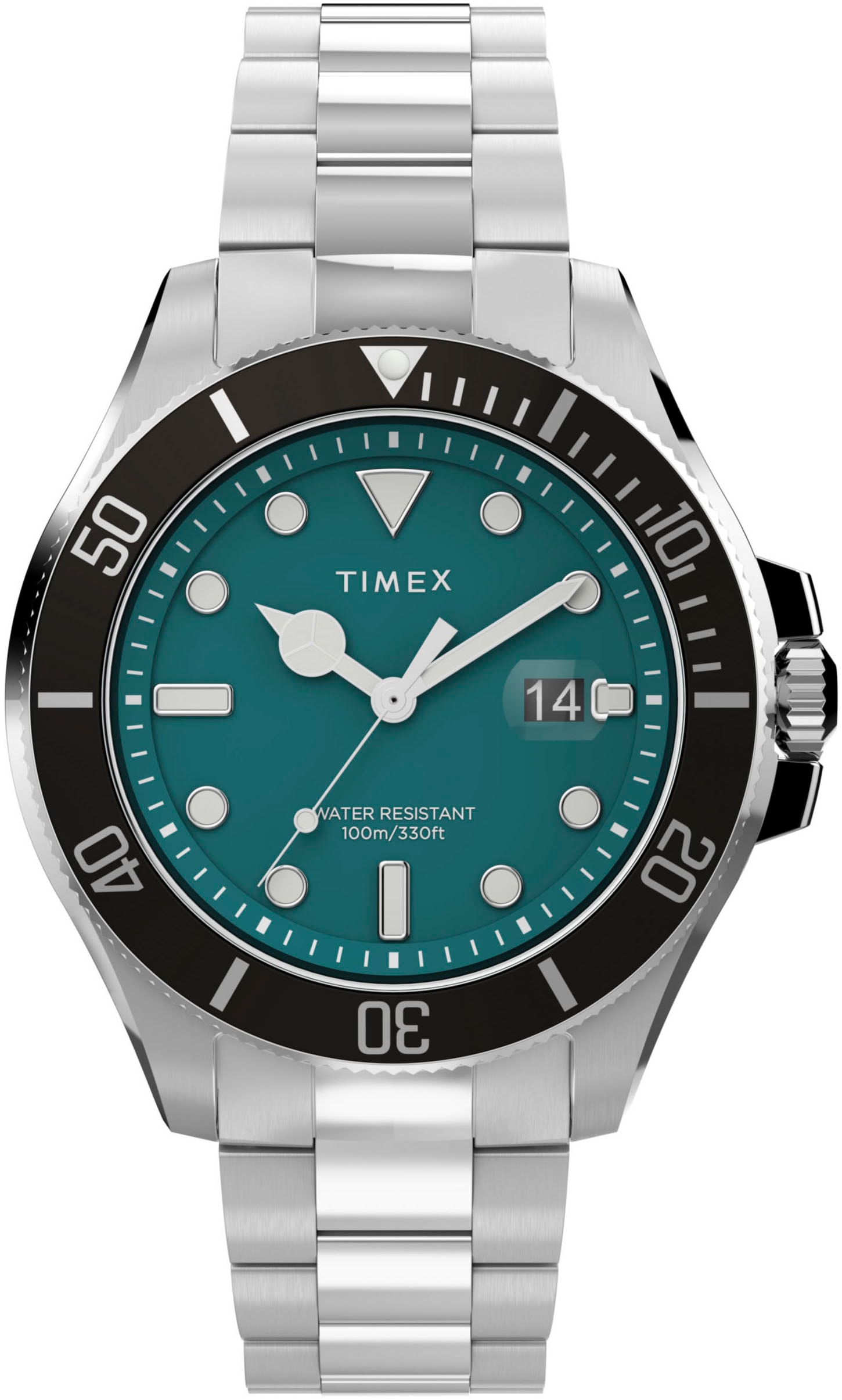 Timex Quarzuhr »HARBORSIDE COAST« Armbanduhr, Herrenuhr, Datum, Leuchtzeiger, Mineralglas, analog