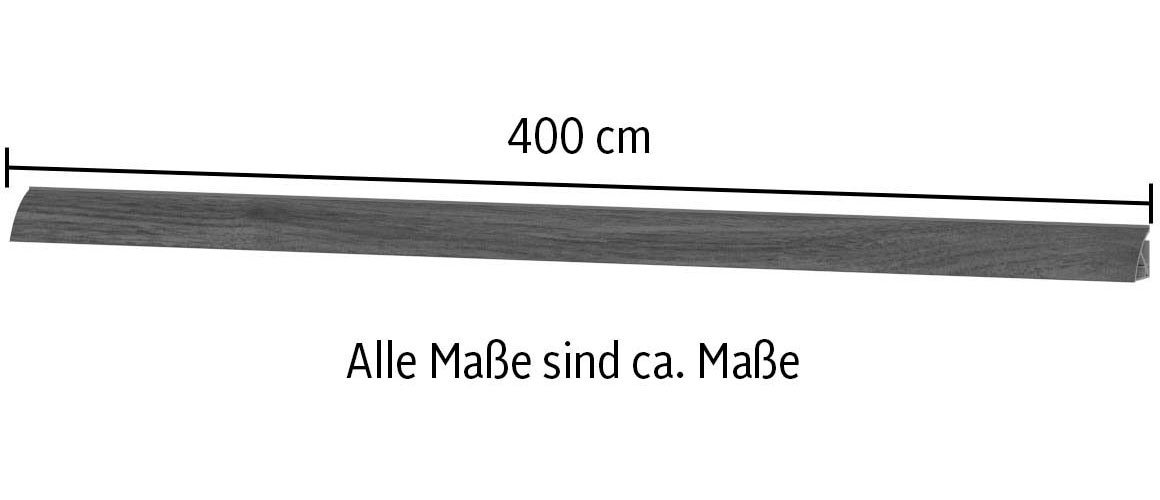 KOCHSTATION Abschlussleiste »"KS-Scafa"«, in verschiedenen Breiten, Stärke 3,1 cm
