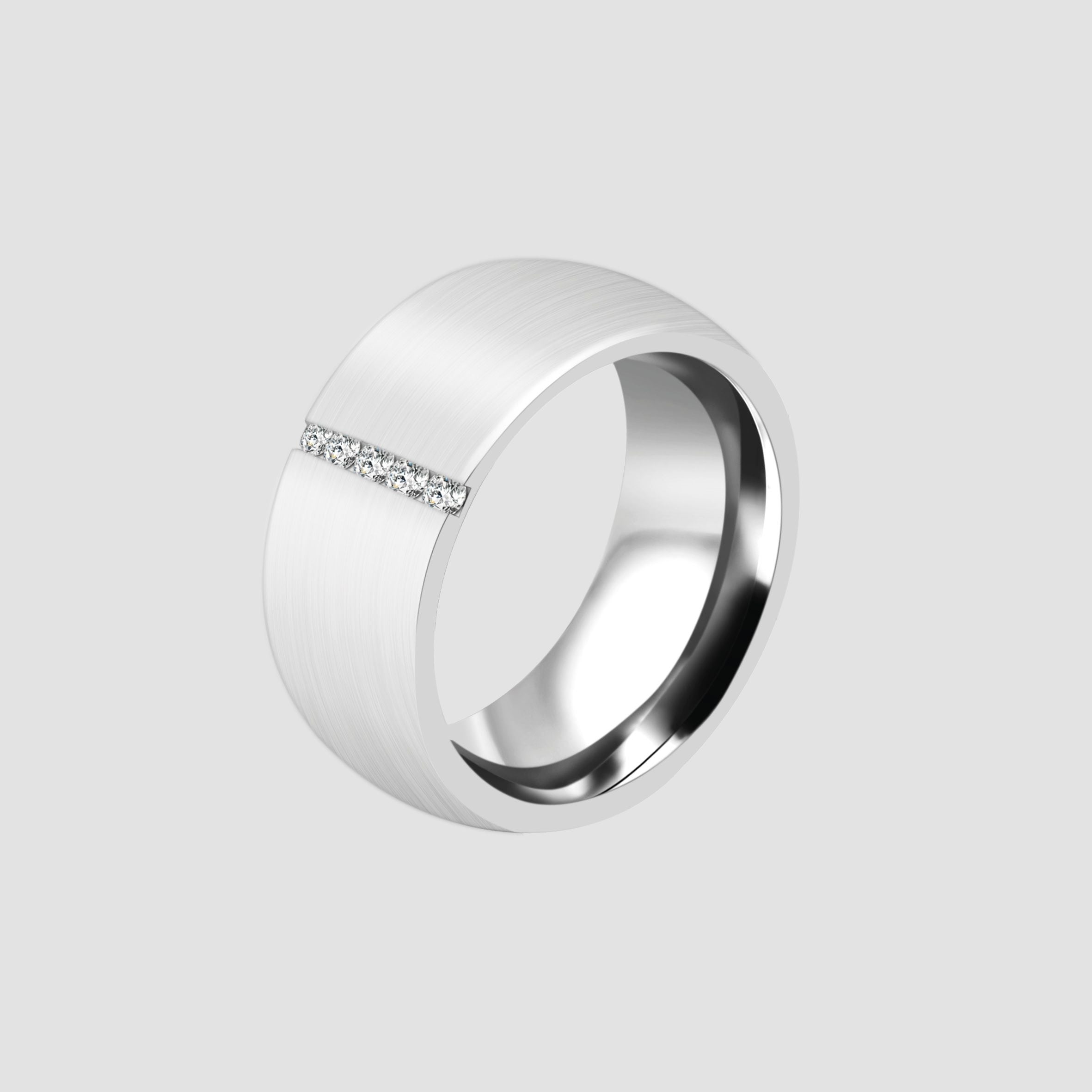 Adelia´s Fingerring »Damen Ring aus Edelstahl«