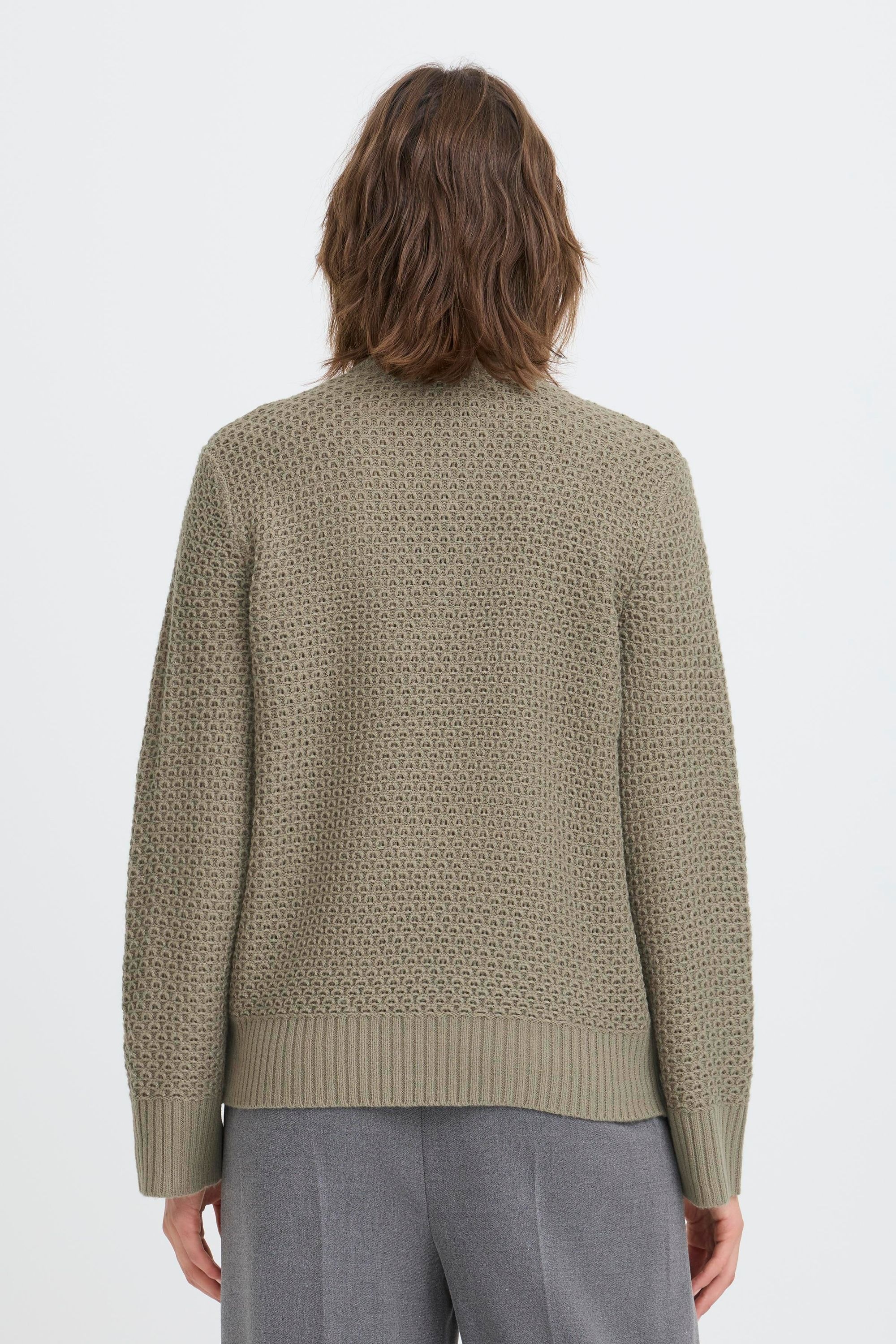 OXMO Strickfleece-Pullover »Strickpullover OXBMMNELLY JUMPER«