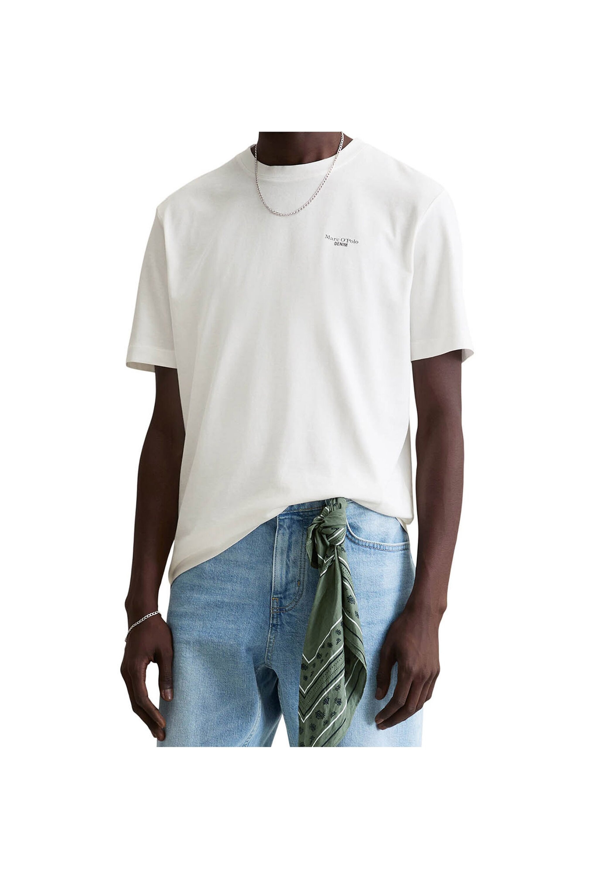 Marc O'Polo DENIM T-Shirt »T-Shirt T-Shirt, SSL, Logo Print, Doubl 2er Pack« 2