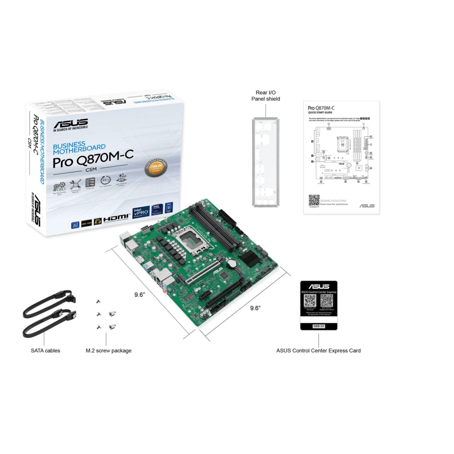 Asus Mainboard »PRO Q870M-C-CSM«