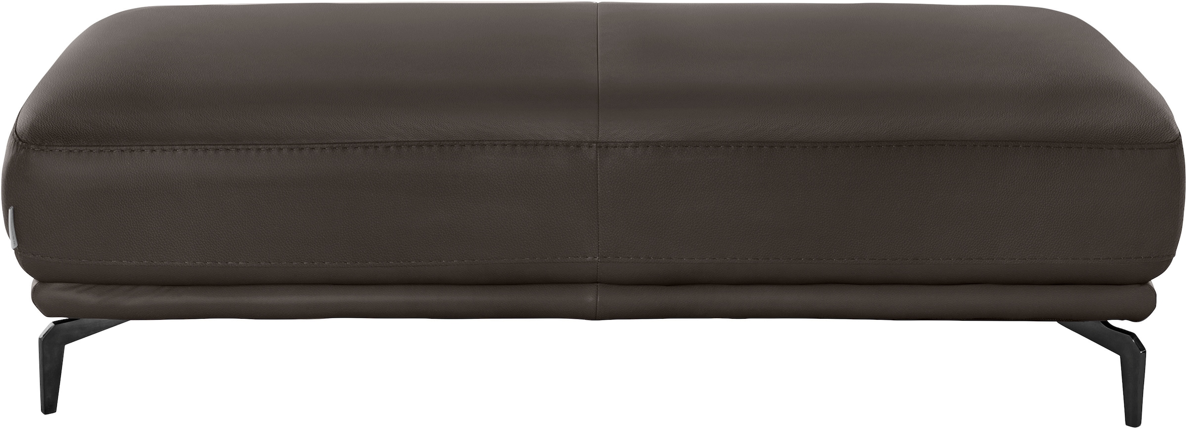 W.SCHILLIG Hocker »montanaa«, mit Metallfüßen in Schwarz pulverbeschichtet, Breite 141 cm