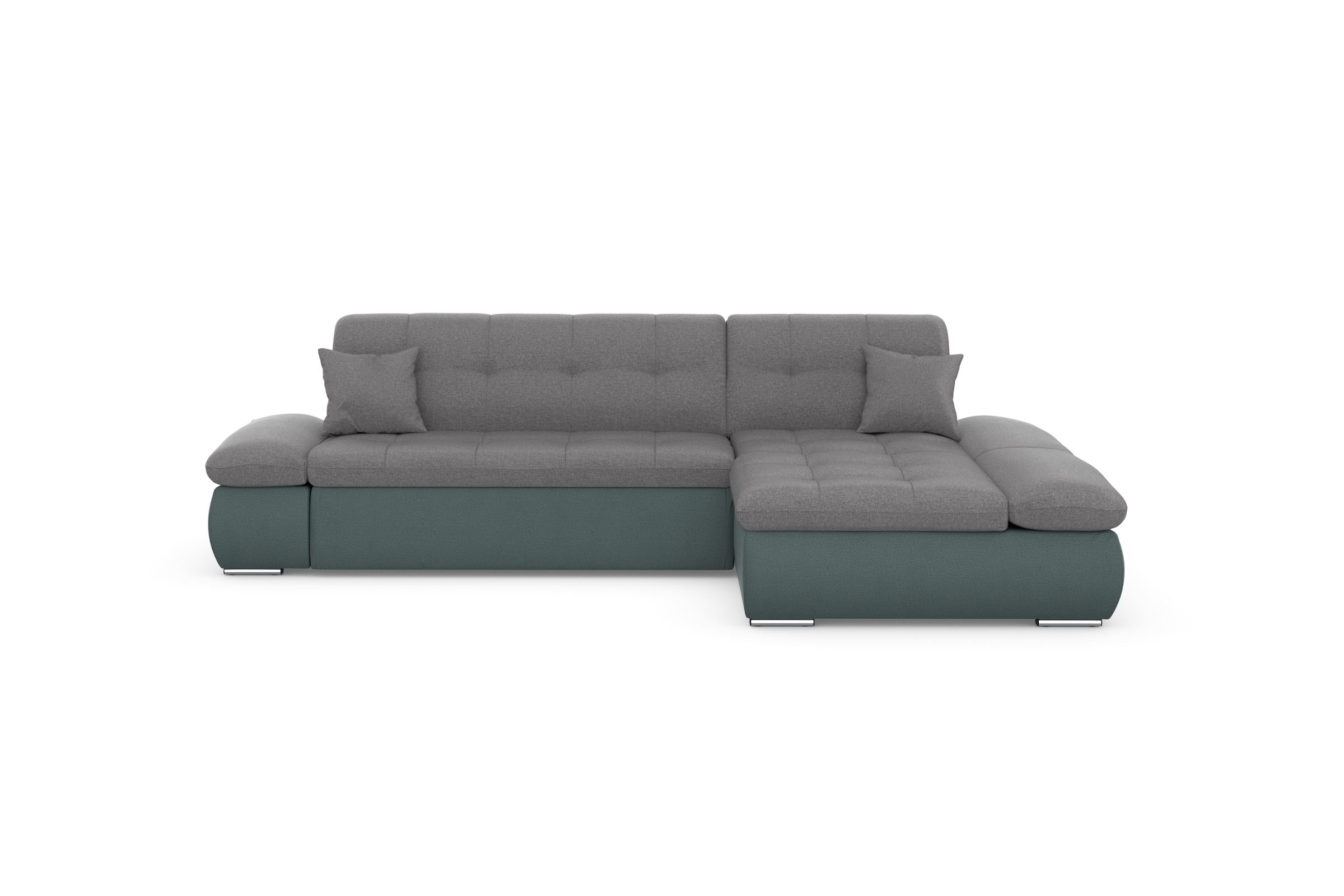 DOMO collection Ecksofa »Moric Schlafsofa B/T/H 300/172/80 cm, auch in Cord, L-Form«, XXL-Format, wahlweise auch mit Bettfunktion und Armverstellung