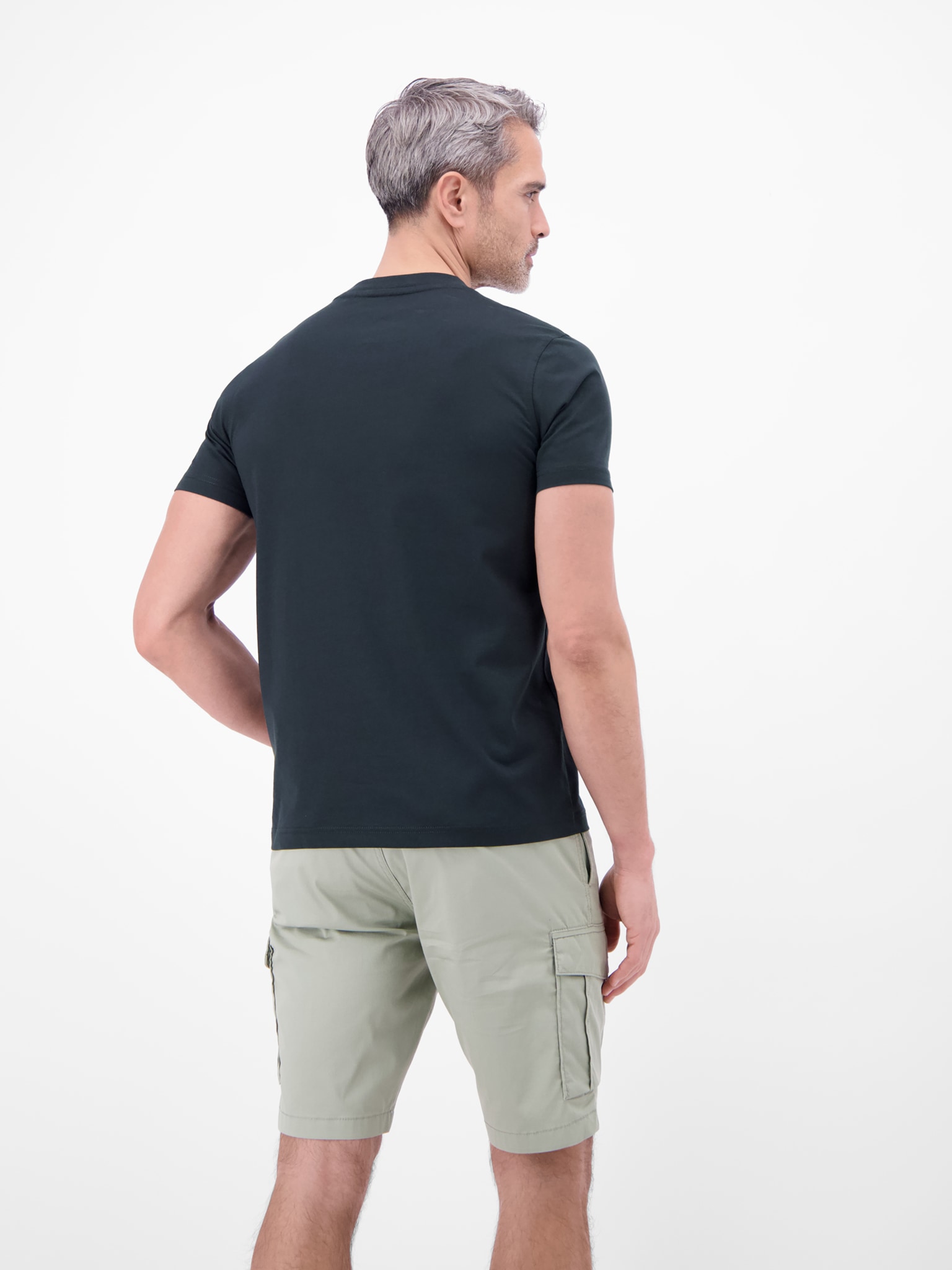 LERROS T-Shirt mit Logo Stickerei