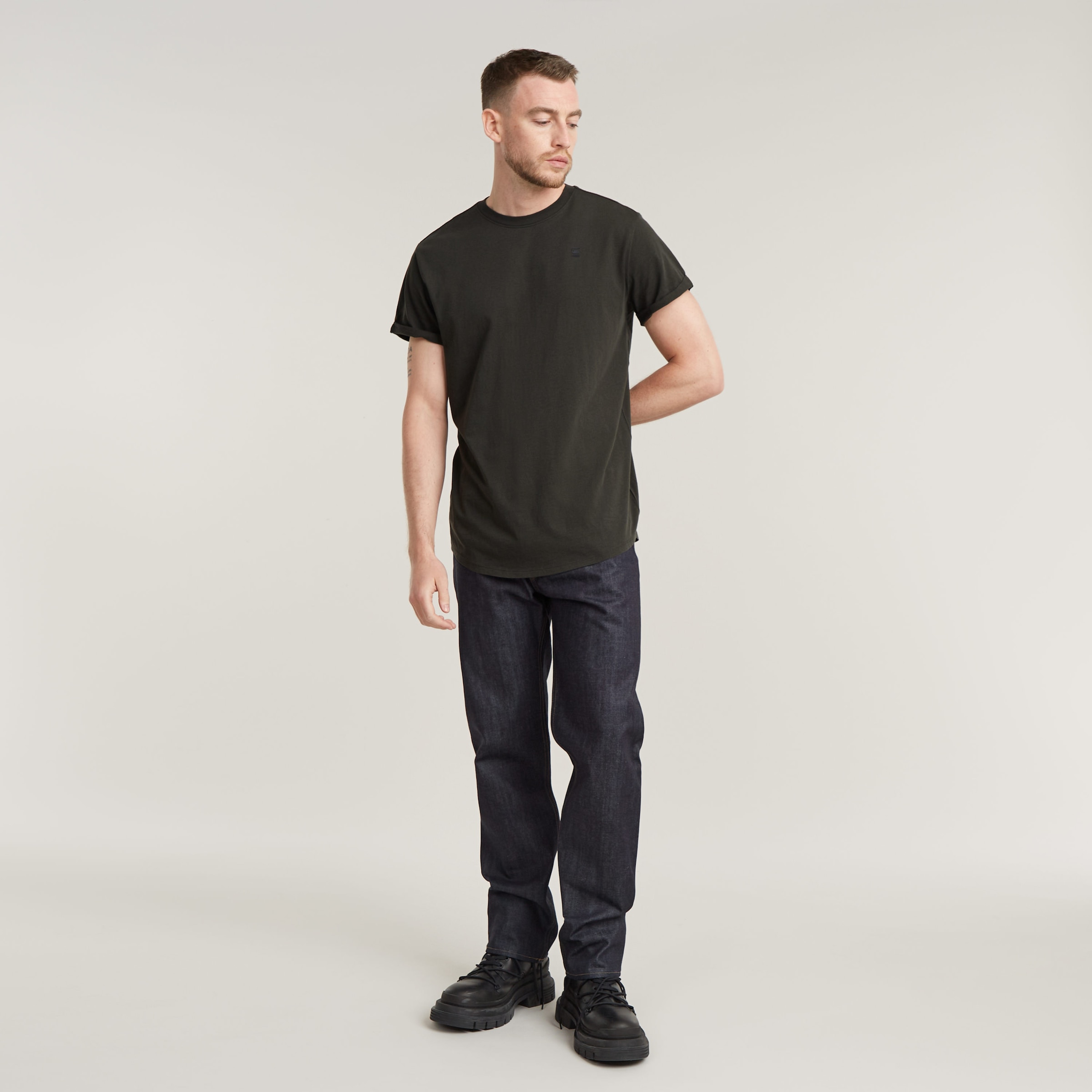 G-STAR T-Shirt »Lash« mit kleinem Logodetail