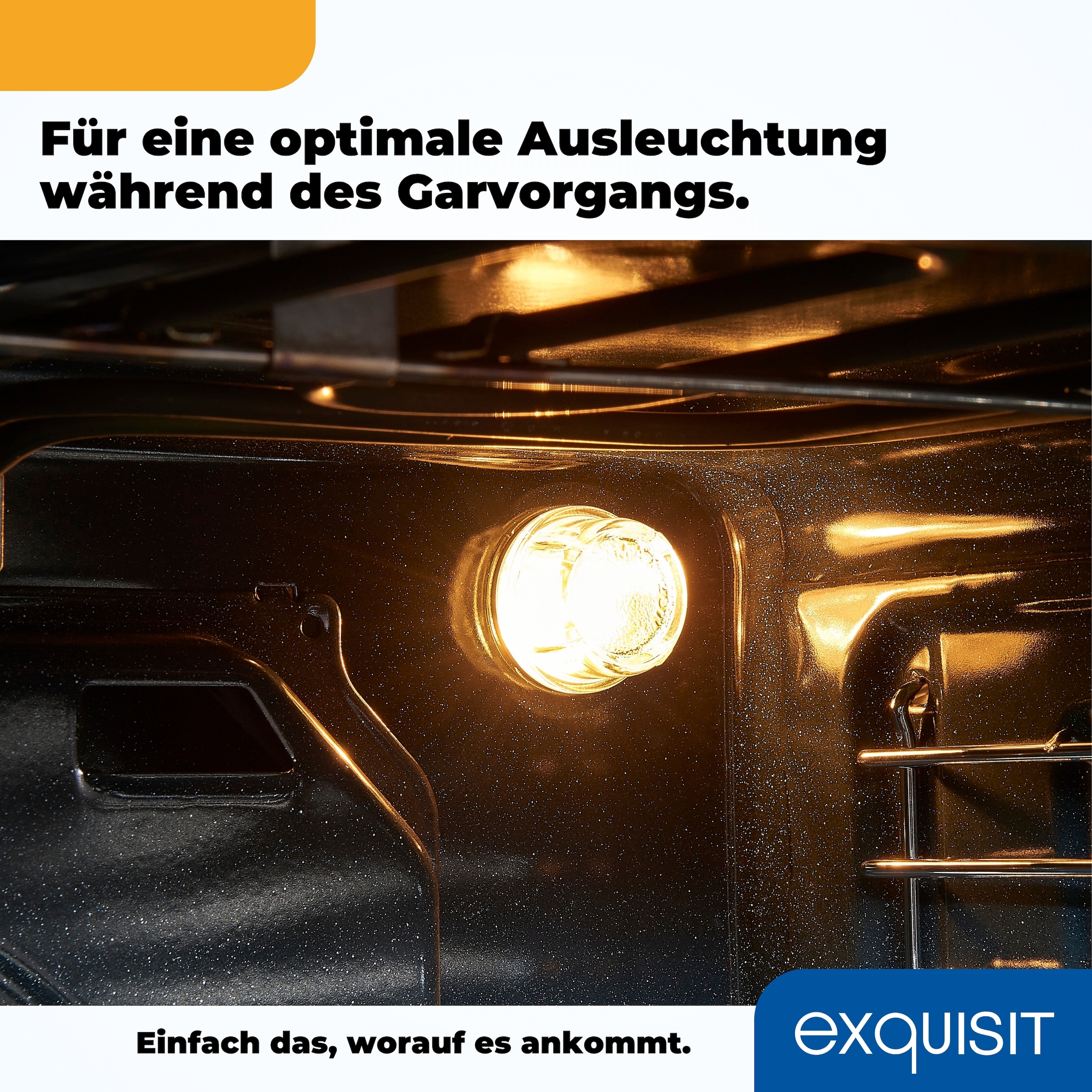 exquisit Backofen-Set »EBEP697-H-030 schwarz« Pyrolyse-Selbstreinigung Set, 2 Stk. tlg.