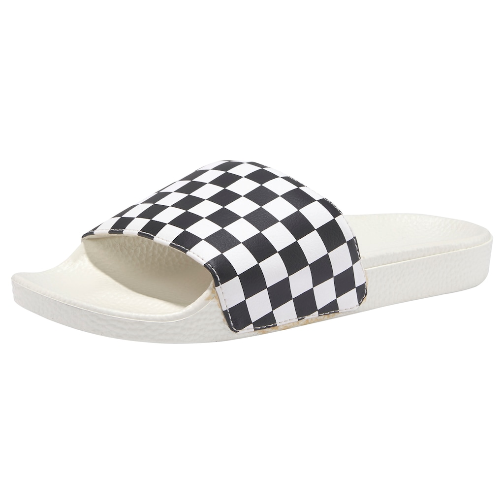 Vans Badesandale »WM Slide-On Checkerboard«