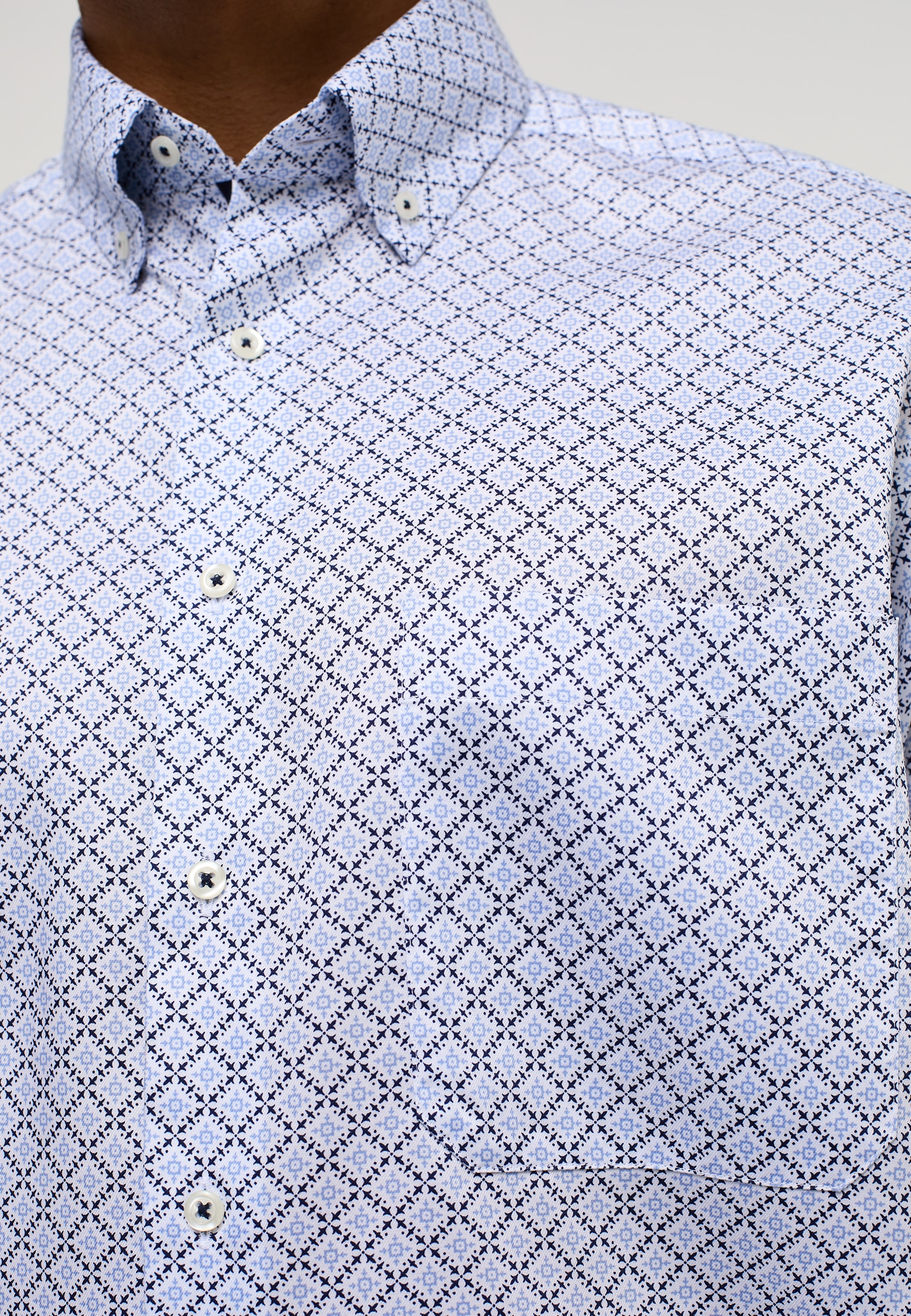 Eterna Langarmhemd »COMFORT FIT« NON IRON (bügelfrei)