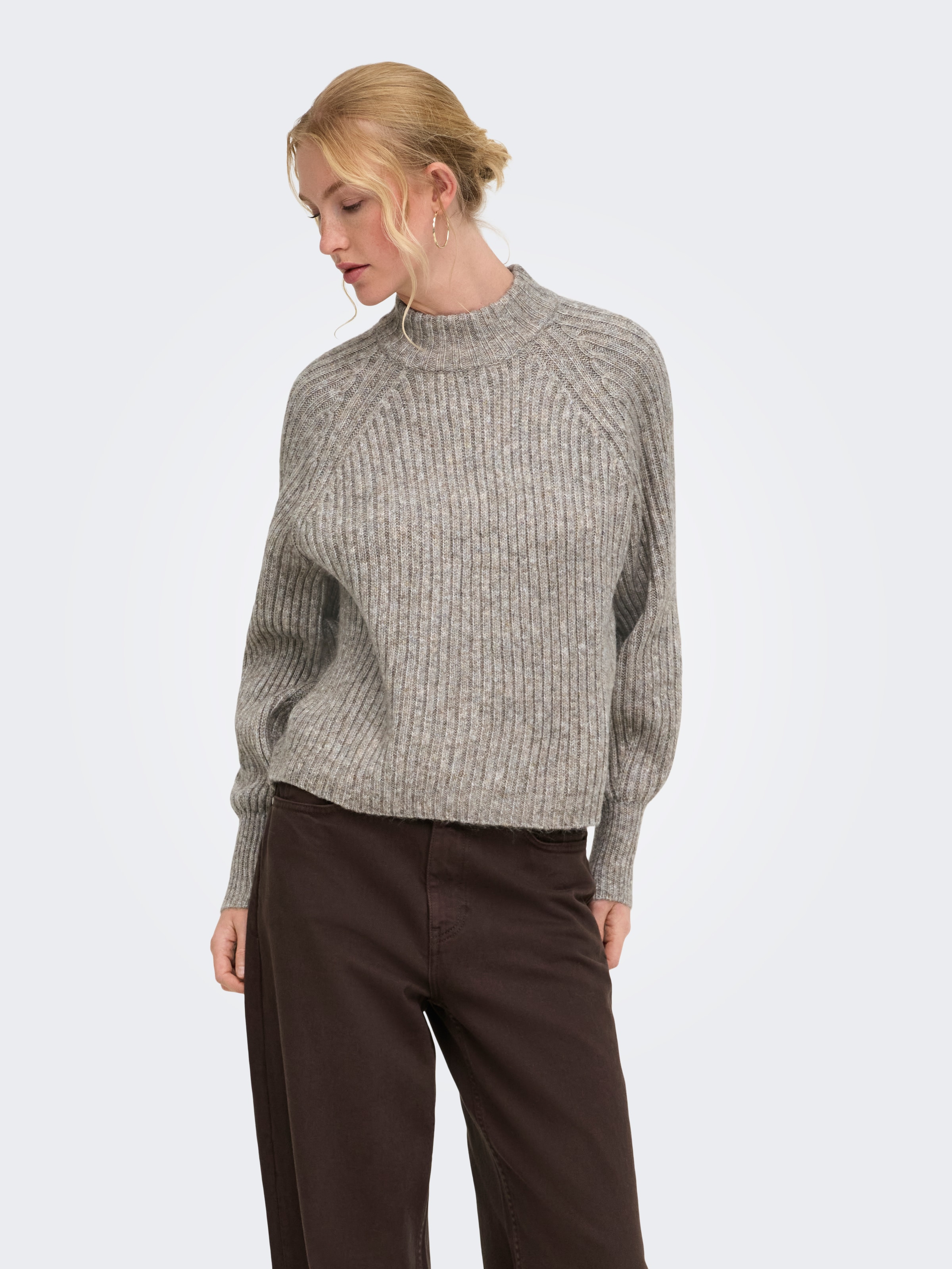 ONLY Strickpullover »ONLKALIBU L/S PULLOVER KNT NOOS« Kunstfaser, regular fit