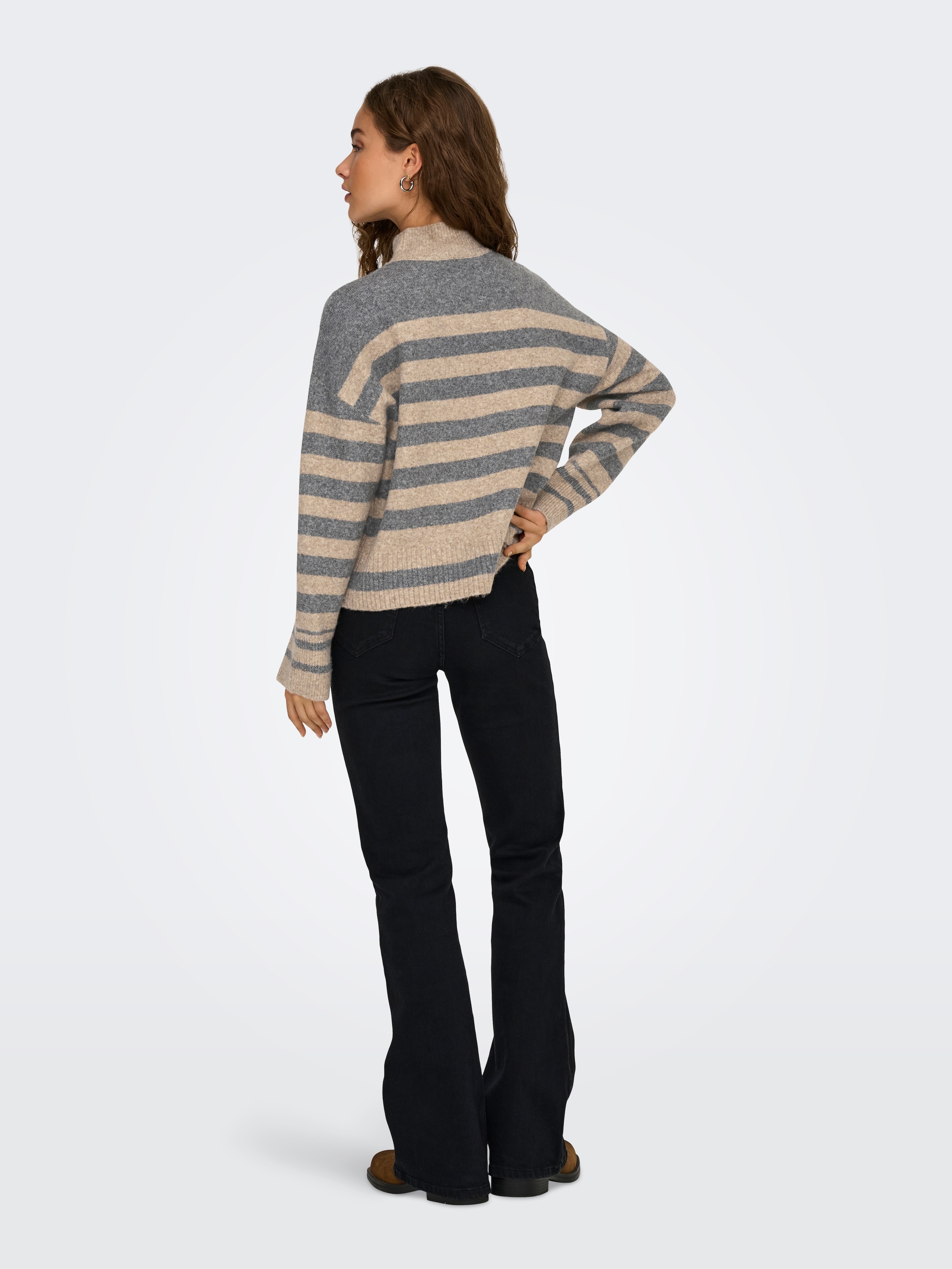 ONLY Strickpullover »ONLHEIDI LS HIGHNECK PULLOVER KNT NCA«