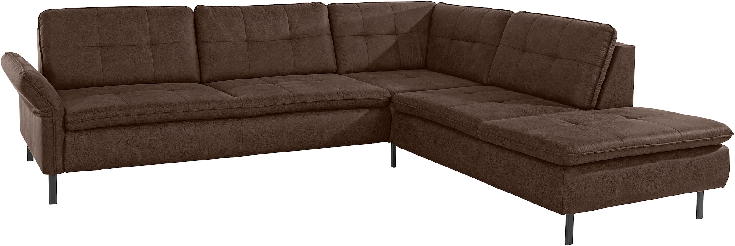 INOSIGN Ecksofa »Birkholm L-Form«, Armlehnverstellung, auch in Easy Clean Bezug - mit Wasser zu reinigen