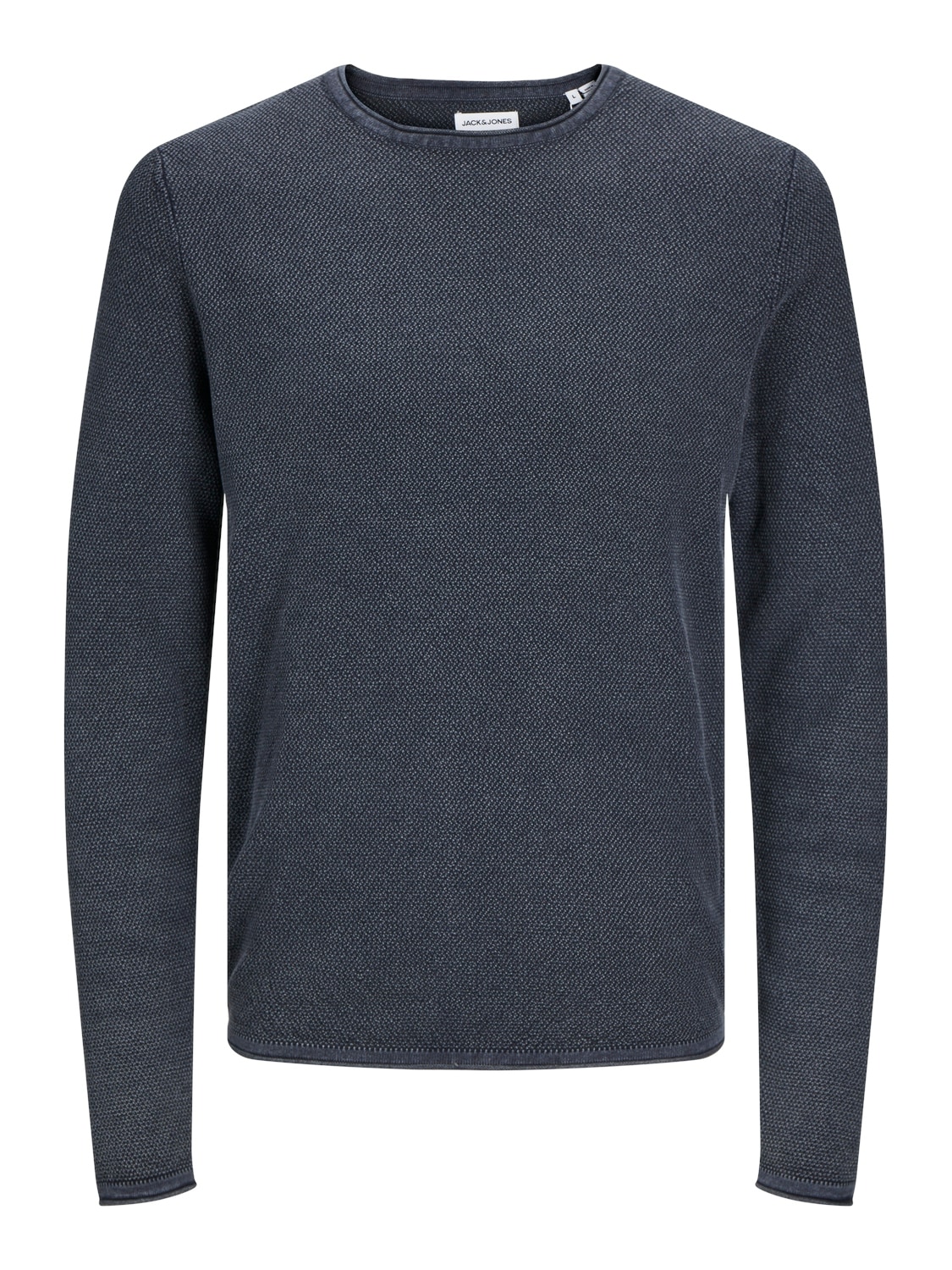 Jack & Jones Rundhalspullover »JJDEAN KNIT CREW NECK AW24«, in gewaschener Optik