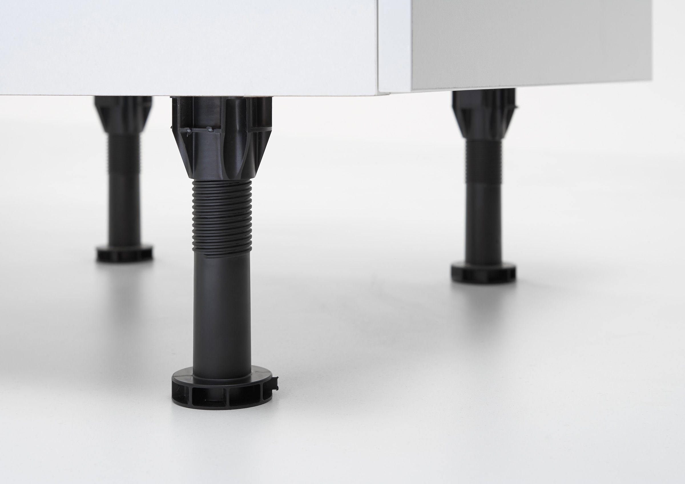 KOCHSTATION Kochfeldumbauschrank »KS-Lucy« Breite 90 cm, mit 2 Auszügen, Soft-Close, höhenverstellbare Füße