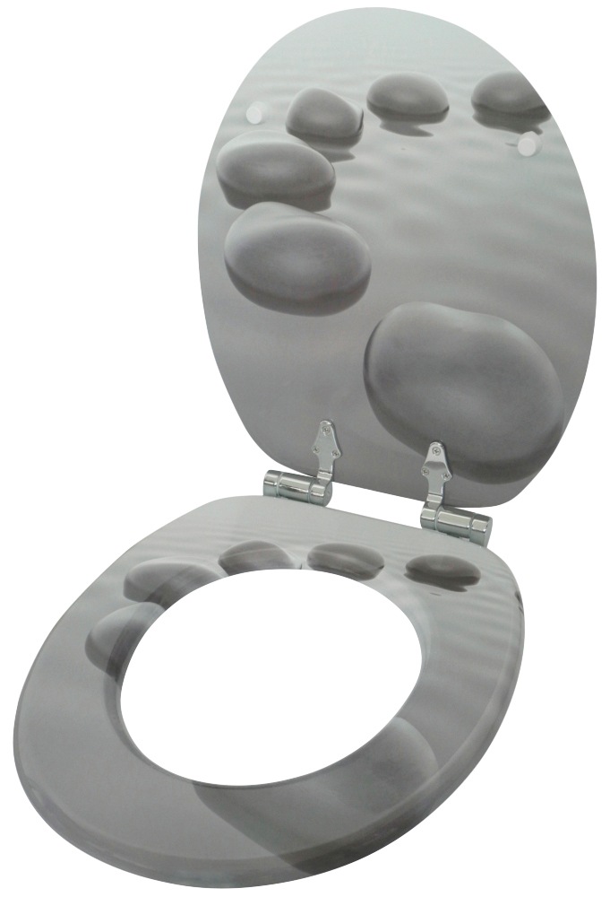 Sanilo WC-Sitz »Black Stones«