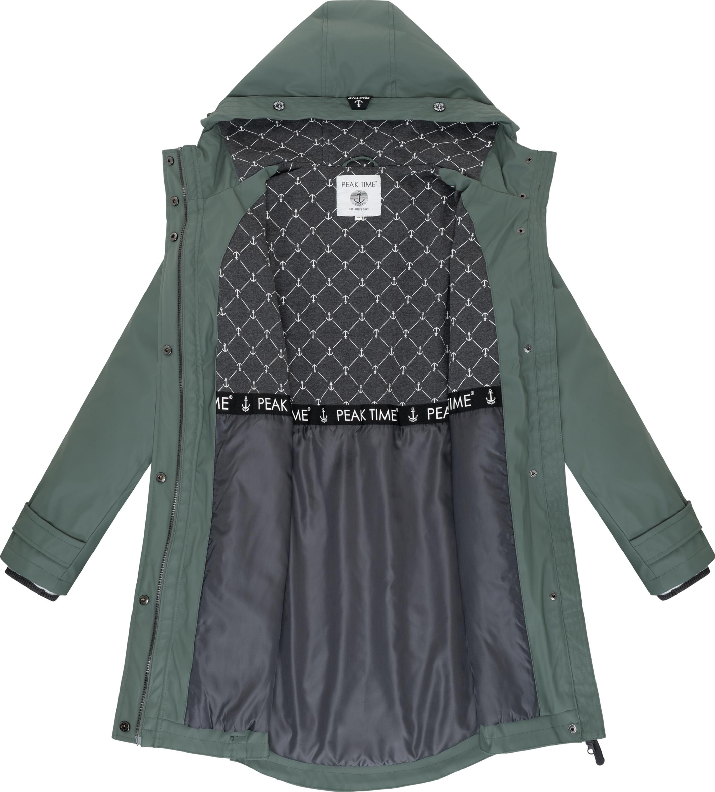PEAK TIME Regenmantel »Regenjacke L60042«