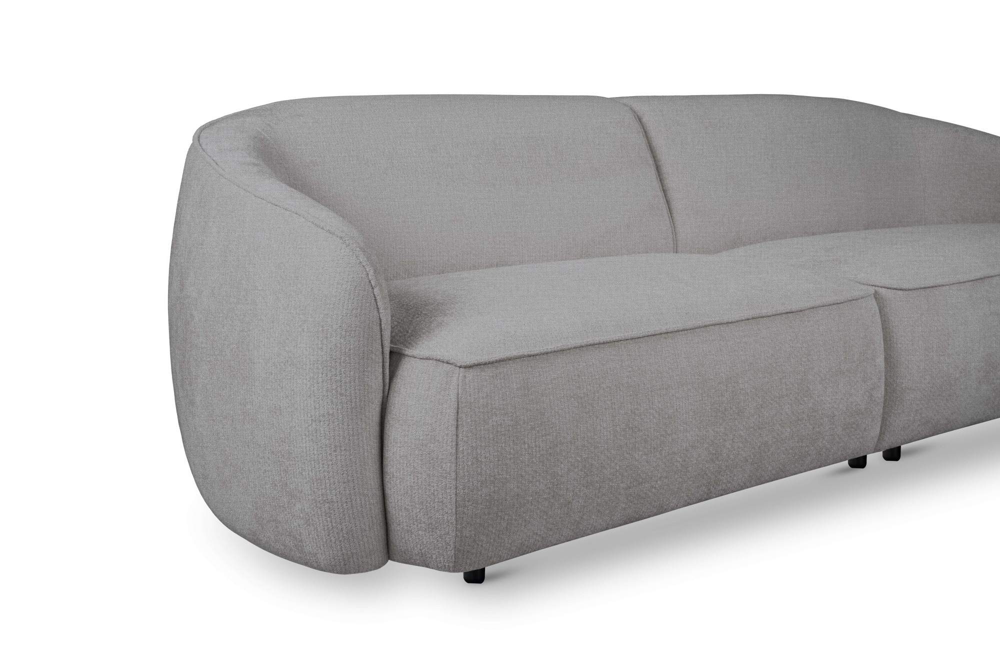 INOSIGN 3-Sitzer »Cosigo«, Breite 226 cm, 2 Chenille-Stoffe zur Auswahl, mit Kaltschaum