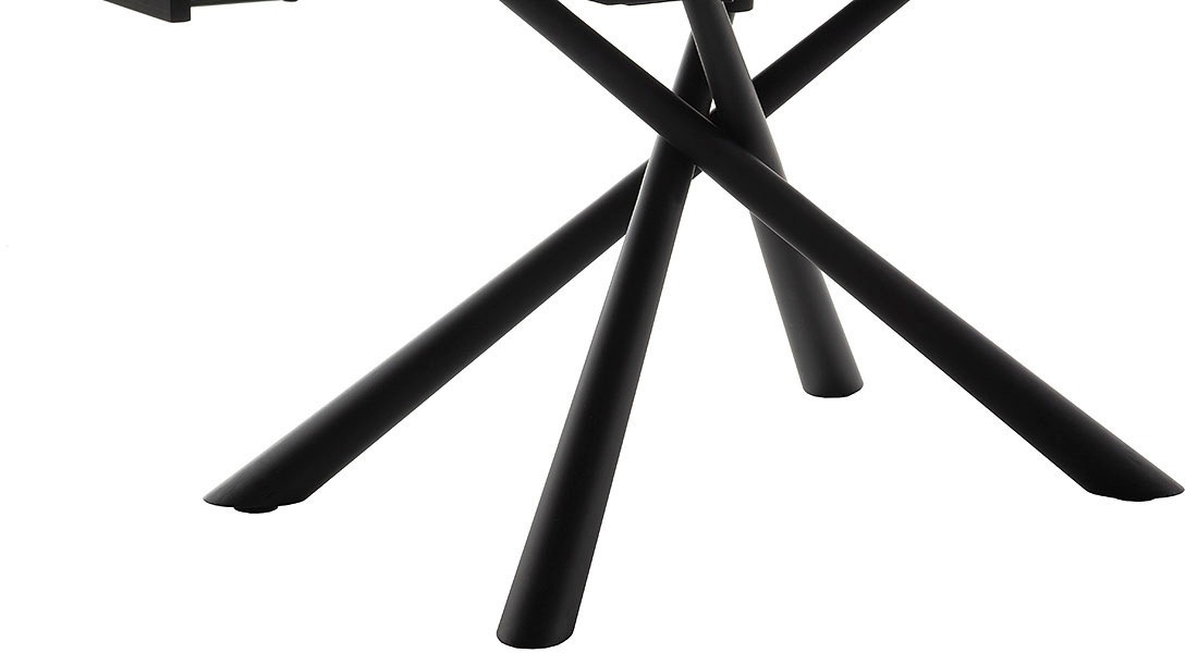 MCA furniture Esstisch »NICOSIA Vierfußtisch 130-190 cm«, (Einzelstück), Keramik, Metall, Rotationsauszug, ausziehbar, Tischplatte 11 mm