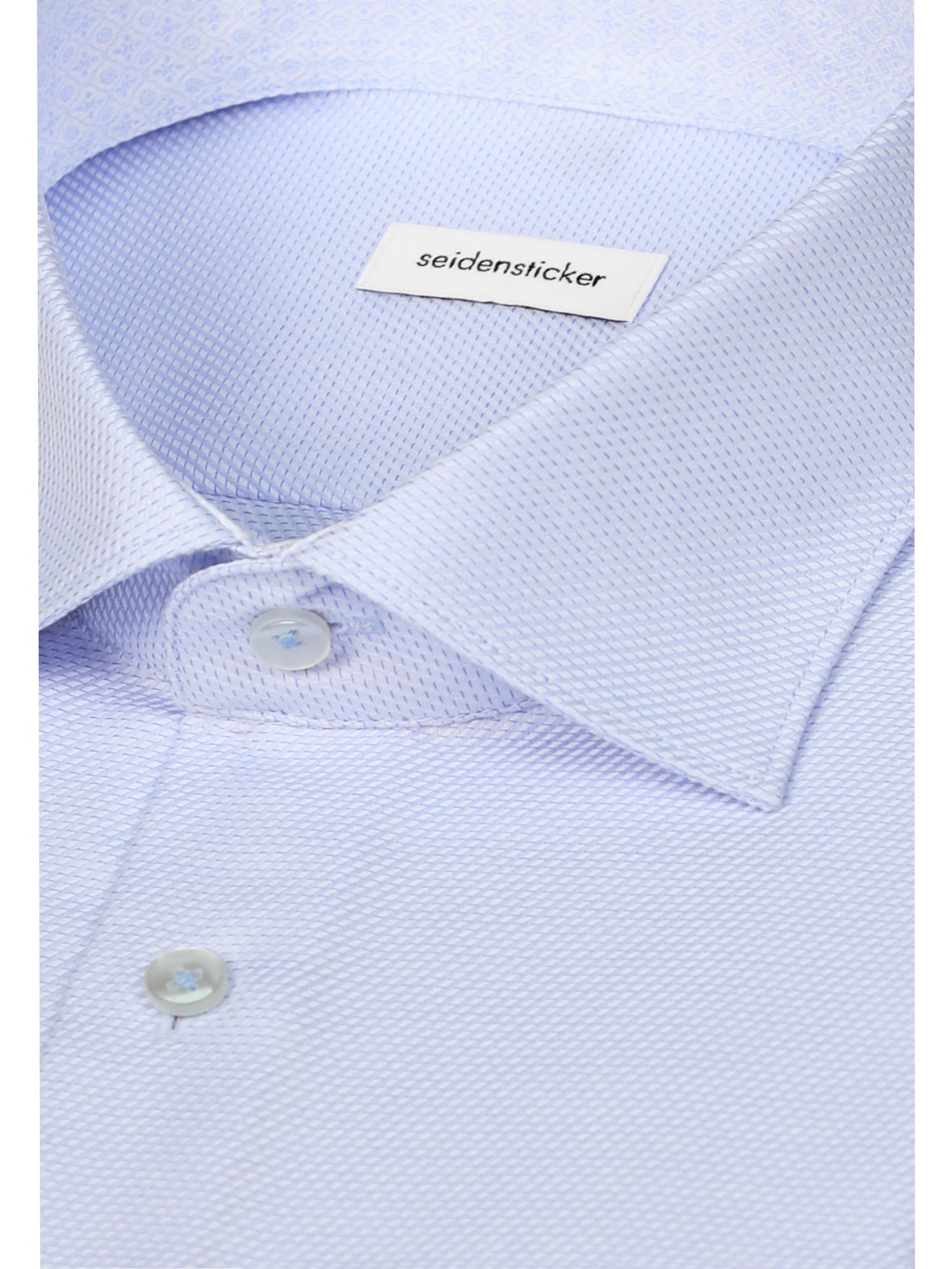 seidensticker Businesshemd »Schwarze Rose« Regular 1/1 Kentkragen Struktur