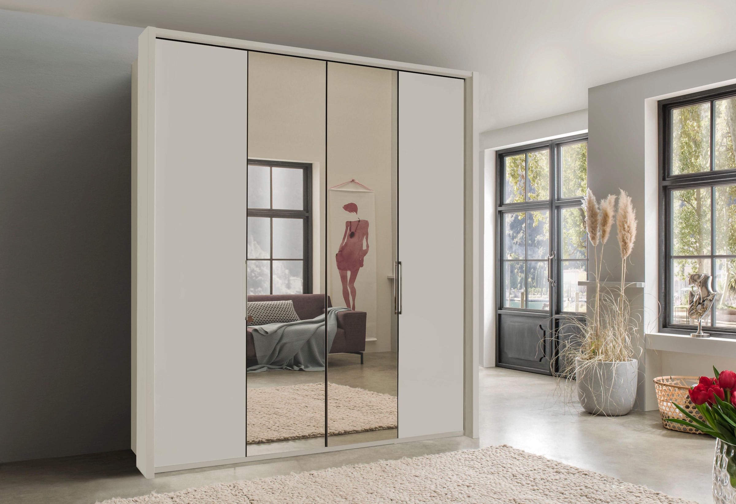 WIEMANN Kleiderschrank »Kansas« mit Spiegel