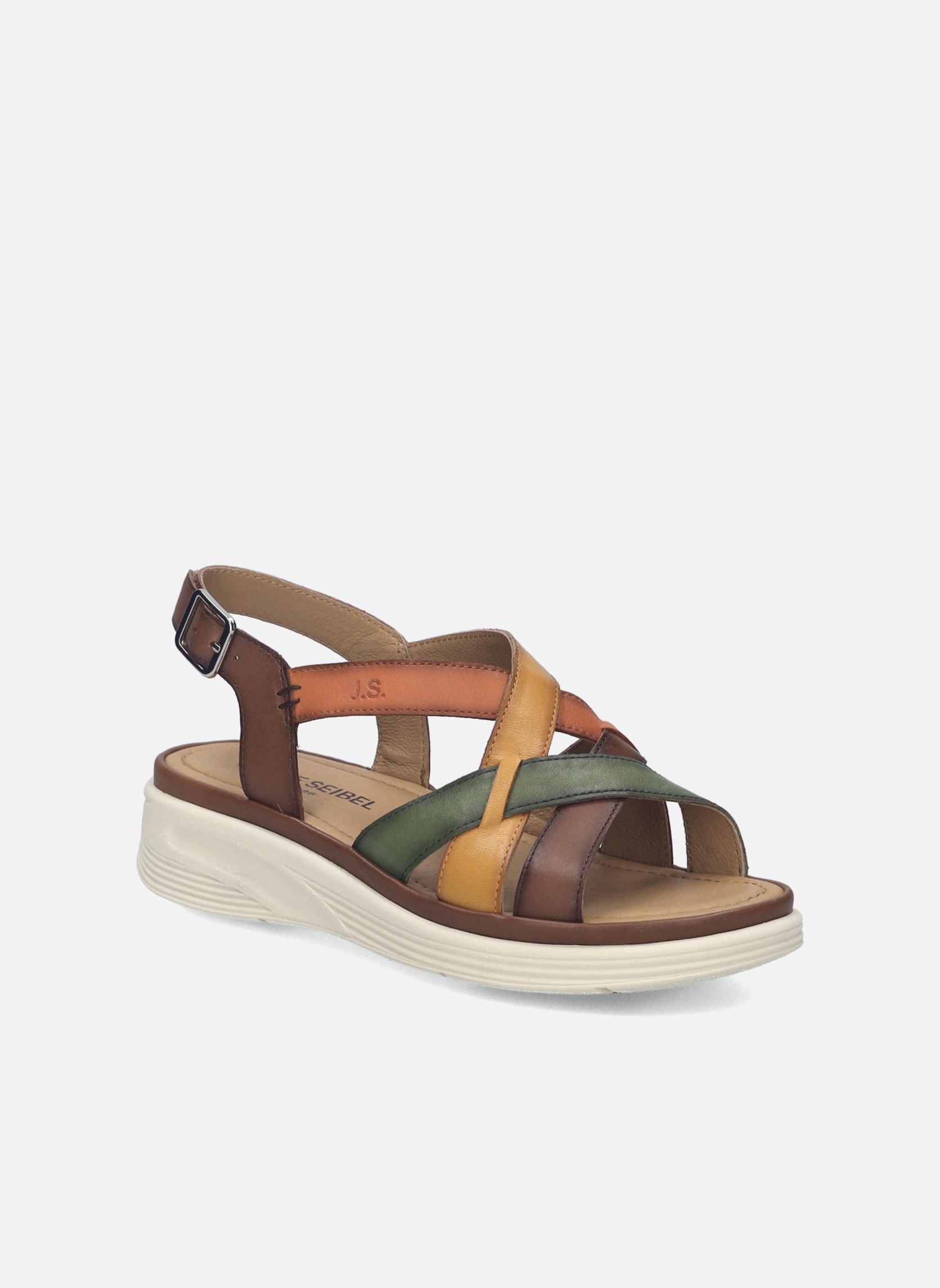 Josef Seibel Sandale »Sevran 07, grün-multi«