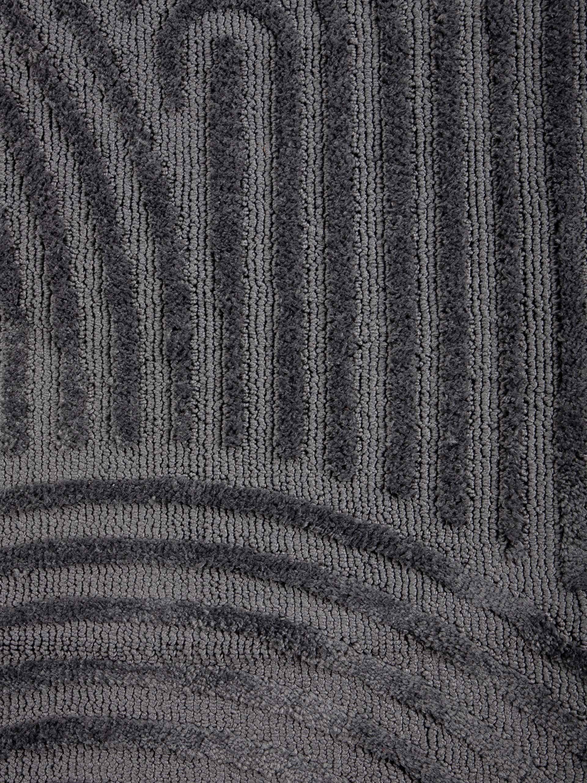 carpetfine Teppich »Holly Zen 1«, rechteckig, 12 mm Höhe, Hoch-Tief-Effekt, geometrisch, Zeitloses Design, dekoratives Highlight