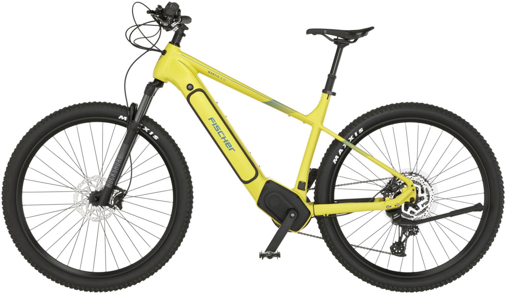 FISCHER Fahrrad E-Bike »MONTIS 8.0i 711 43«, 12 Gang, SRAM, SX 11-50 Kettenschaltung, (mit Akku-Ladegerät-mit Werkzeug), Pedelec, Elektrofahrrad für Damen u. Herren, MTB