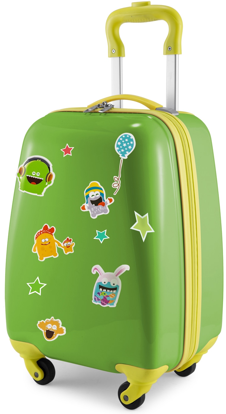 Kinderkoffer »For Kids, Monster«, 4 Rollen, Kinderreisegepäck Handgepäck-Koffer...