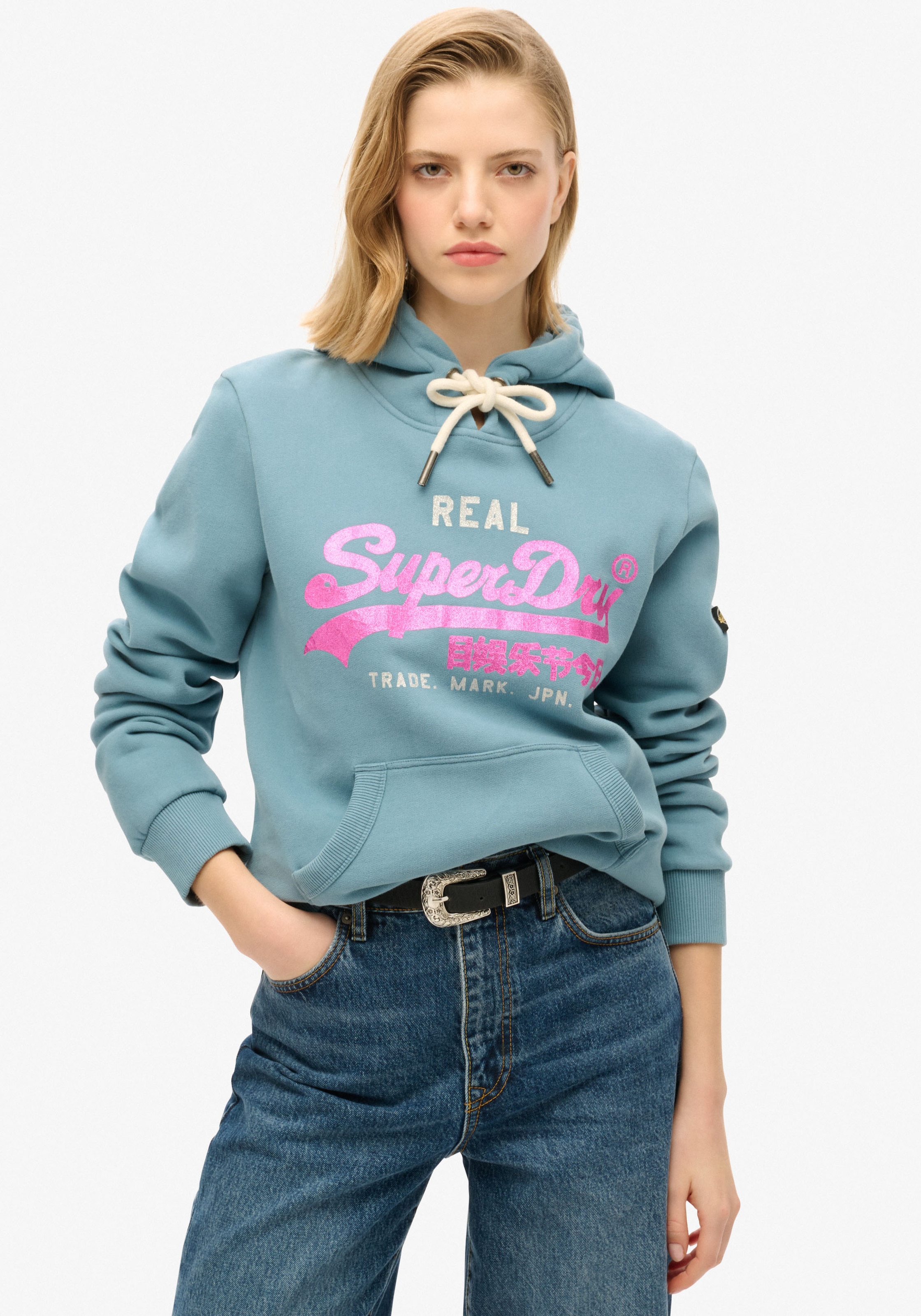 Superdry Kapuzensweatshirt »EMBELLISHED VL GRAPHIC HOOD«