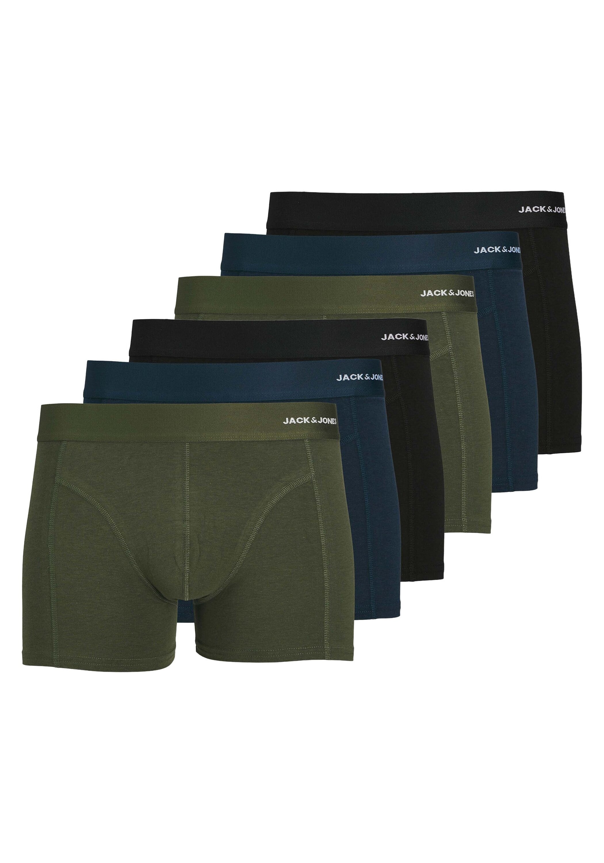 Jack & Jones Boxershorts »Boxershort JACBASIC TRUNKS 6 PACK 6er Pack«