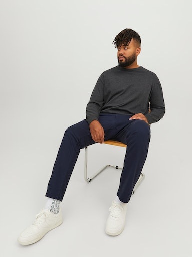 Jack & Jones PlusSize Chinohose »JPSTMARCO JJDAVE LC NOOS PLS«
