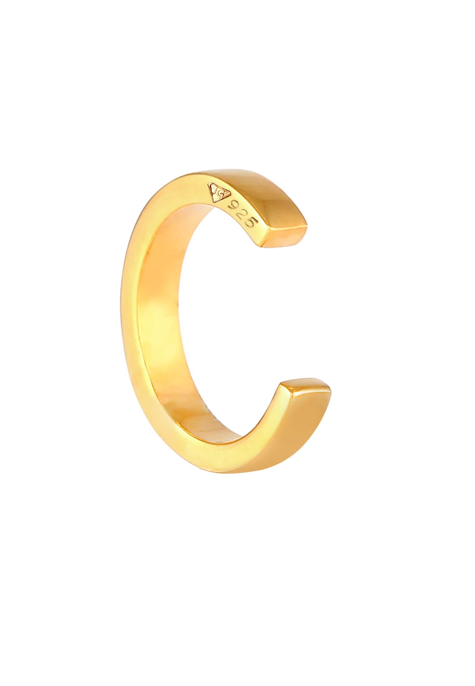 Elli Ohrklemme »Ohrringe Single Earcuff Kristalle 925 Silber«