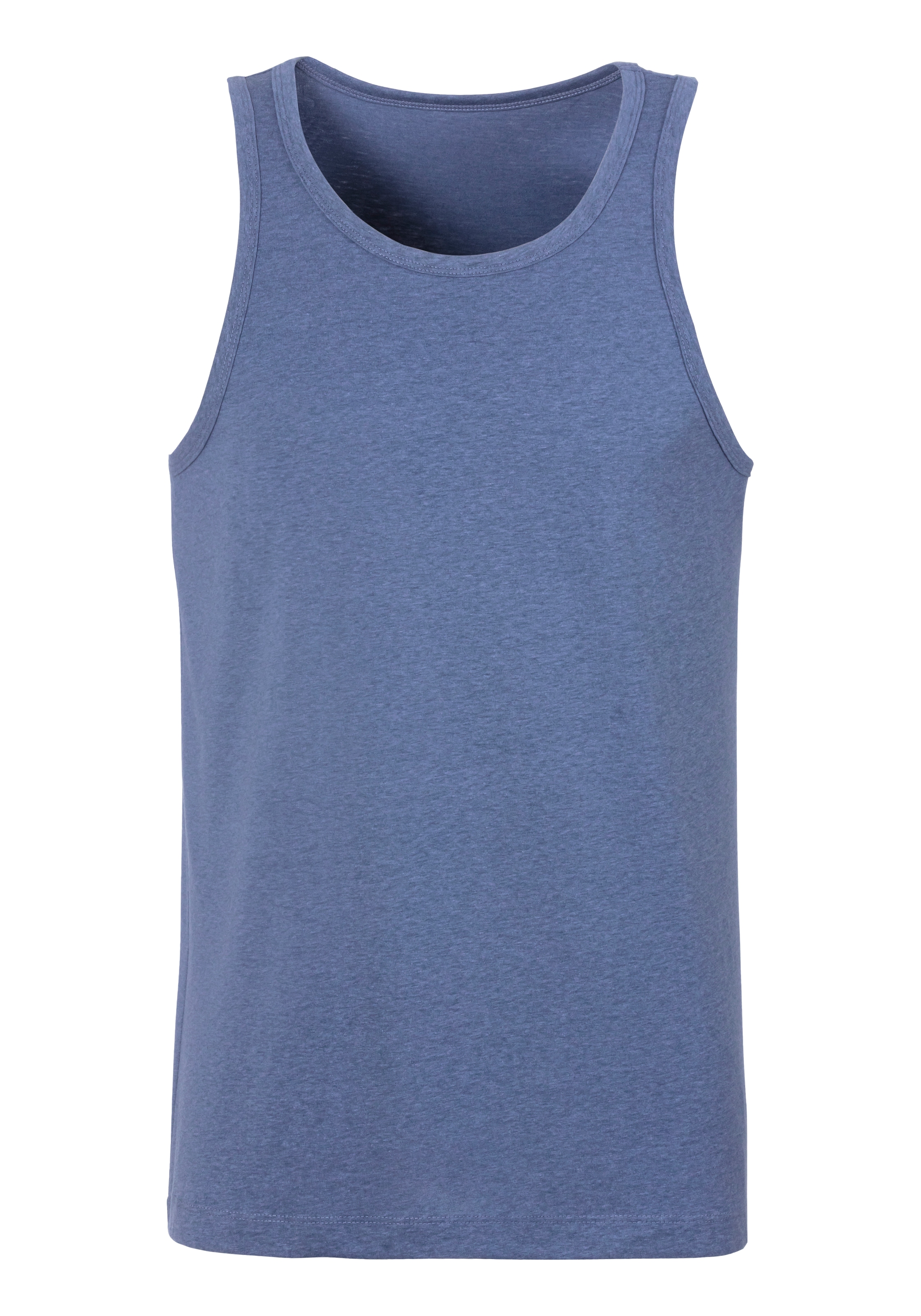 John Devin Tanktop, (Packung, 2), in schöner Melange-Optik